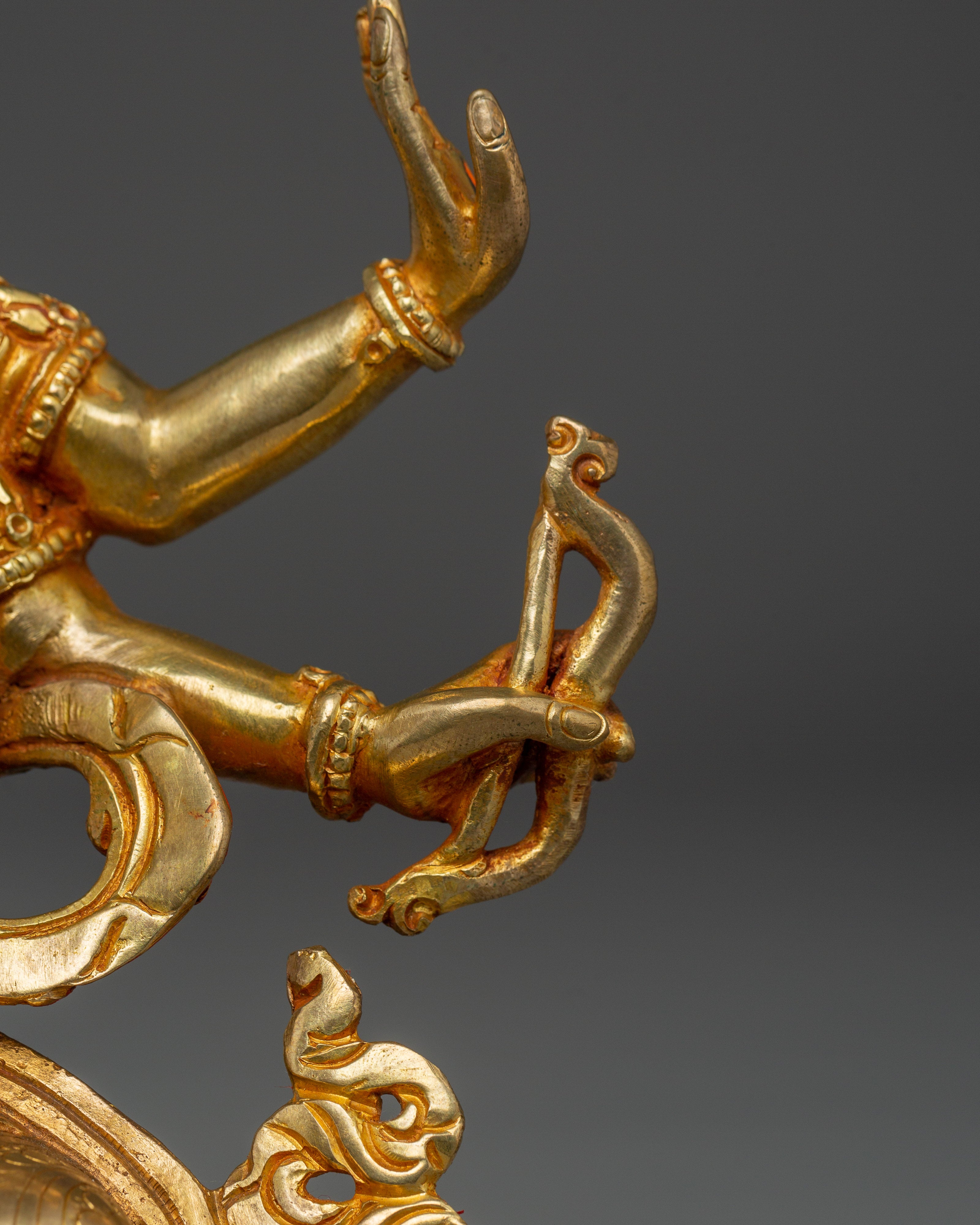 Handmade Namgyalma Copper and Gold Gilded Statue | Spiritual Altar and Meditation