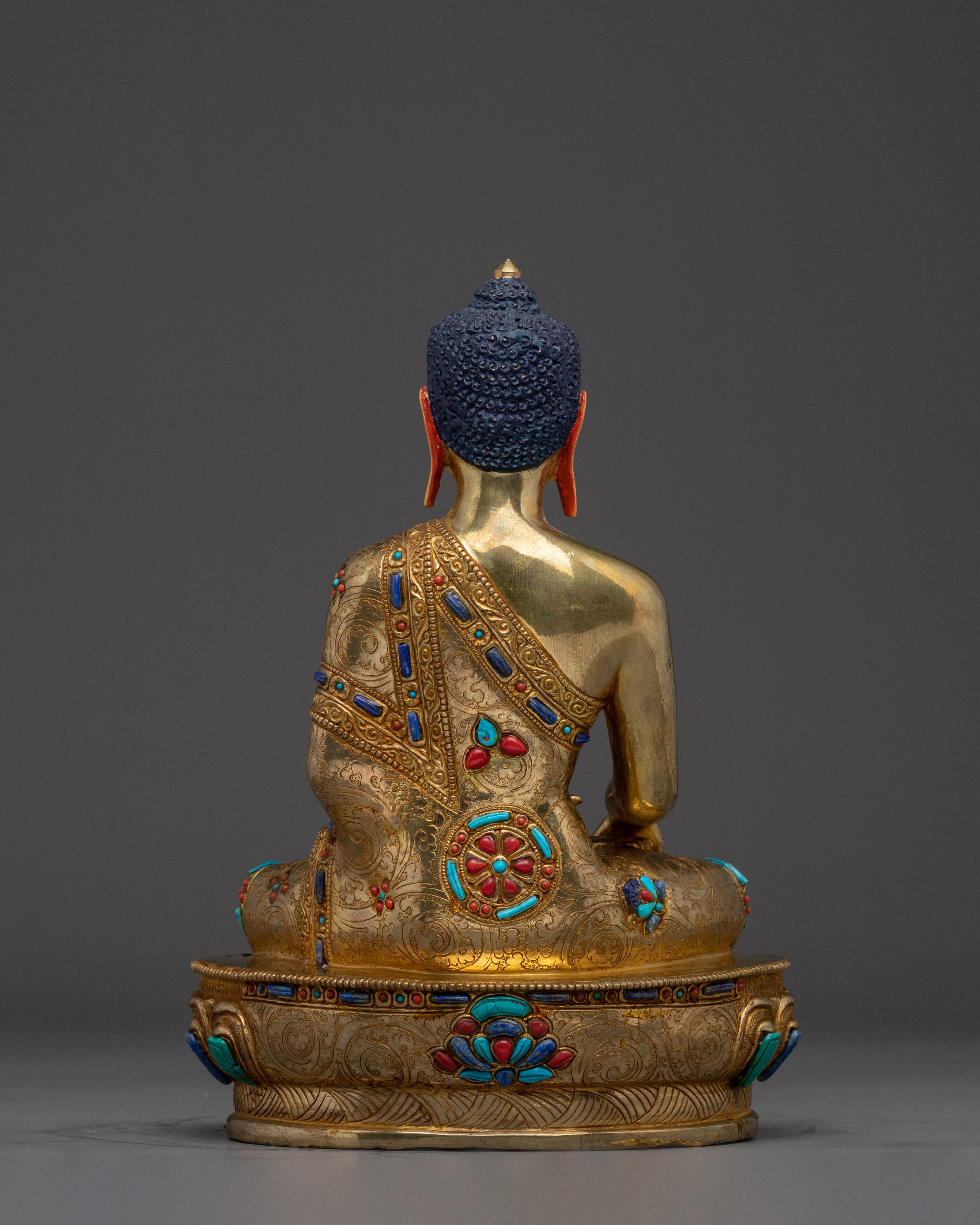 Paragon of Peace Shakyamuni Buddha | 24K Gold Gilded Statue