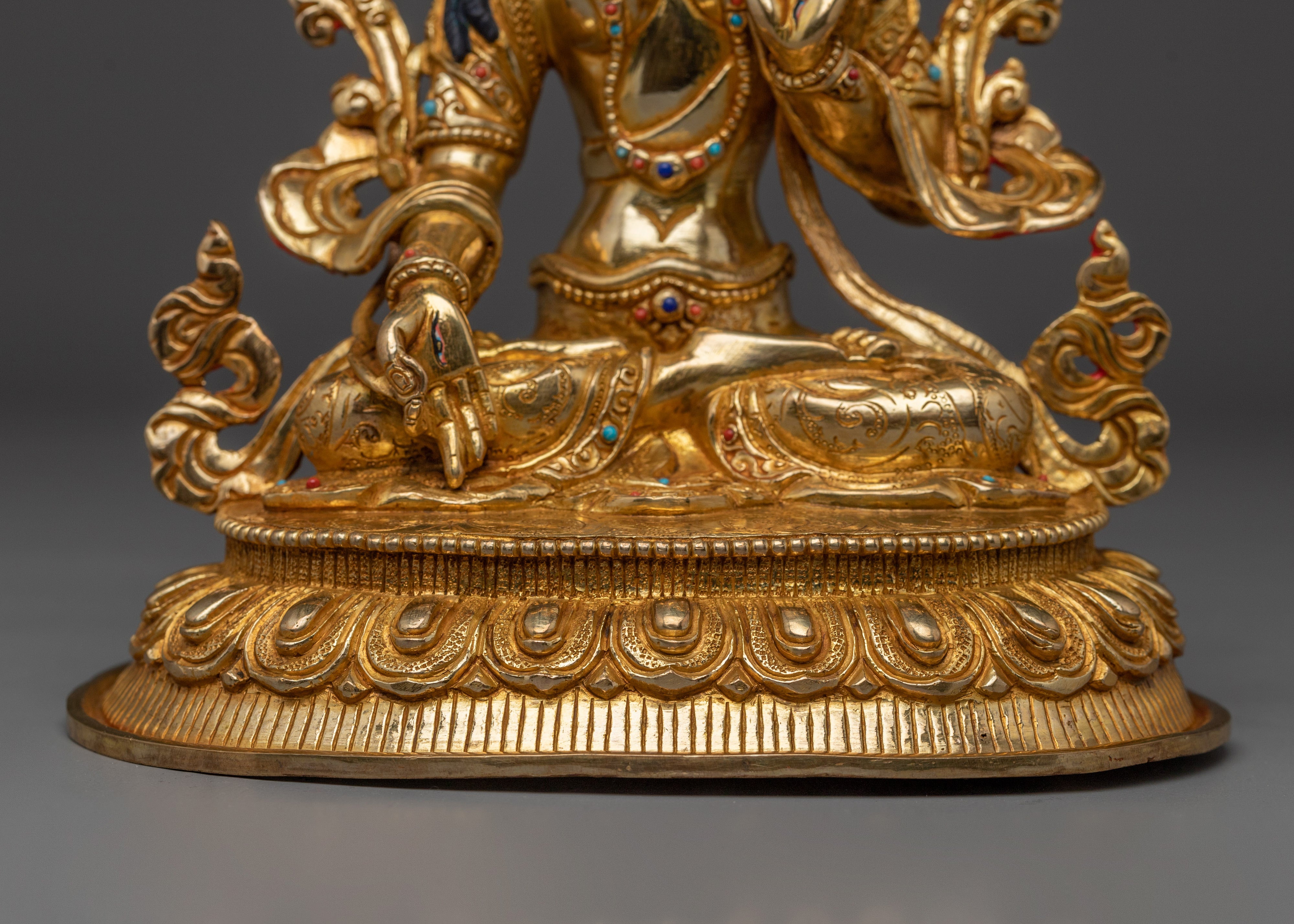 Divine Feminine White Tara Figurine | Enlightenment Symbol