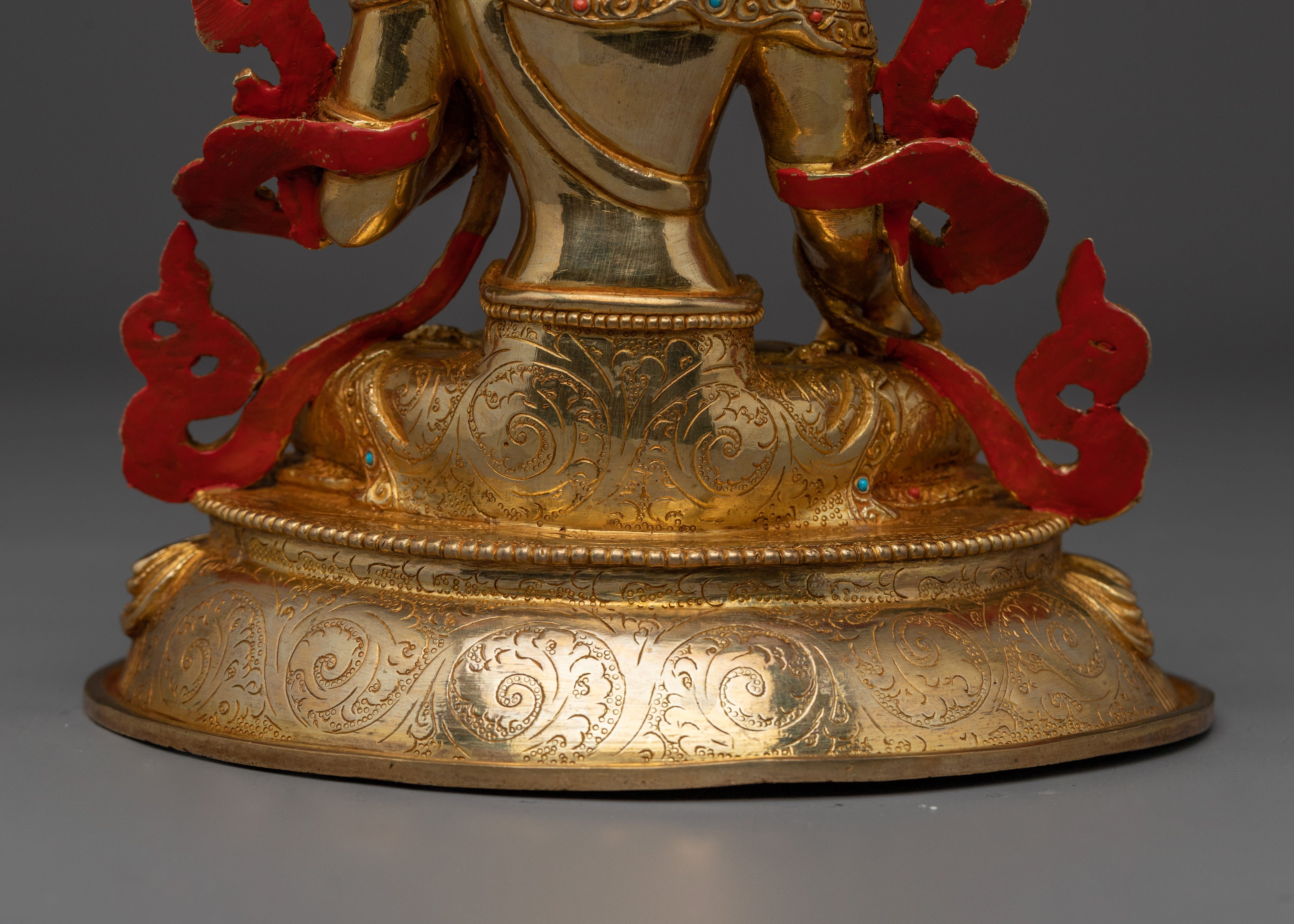 Divine Feminine White Tara Figurine | Enlightenment Symbol