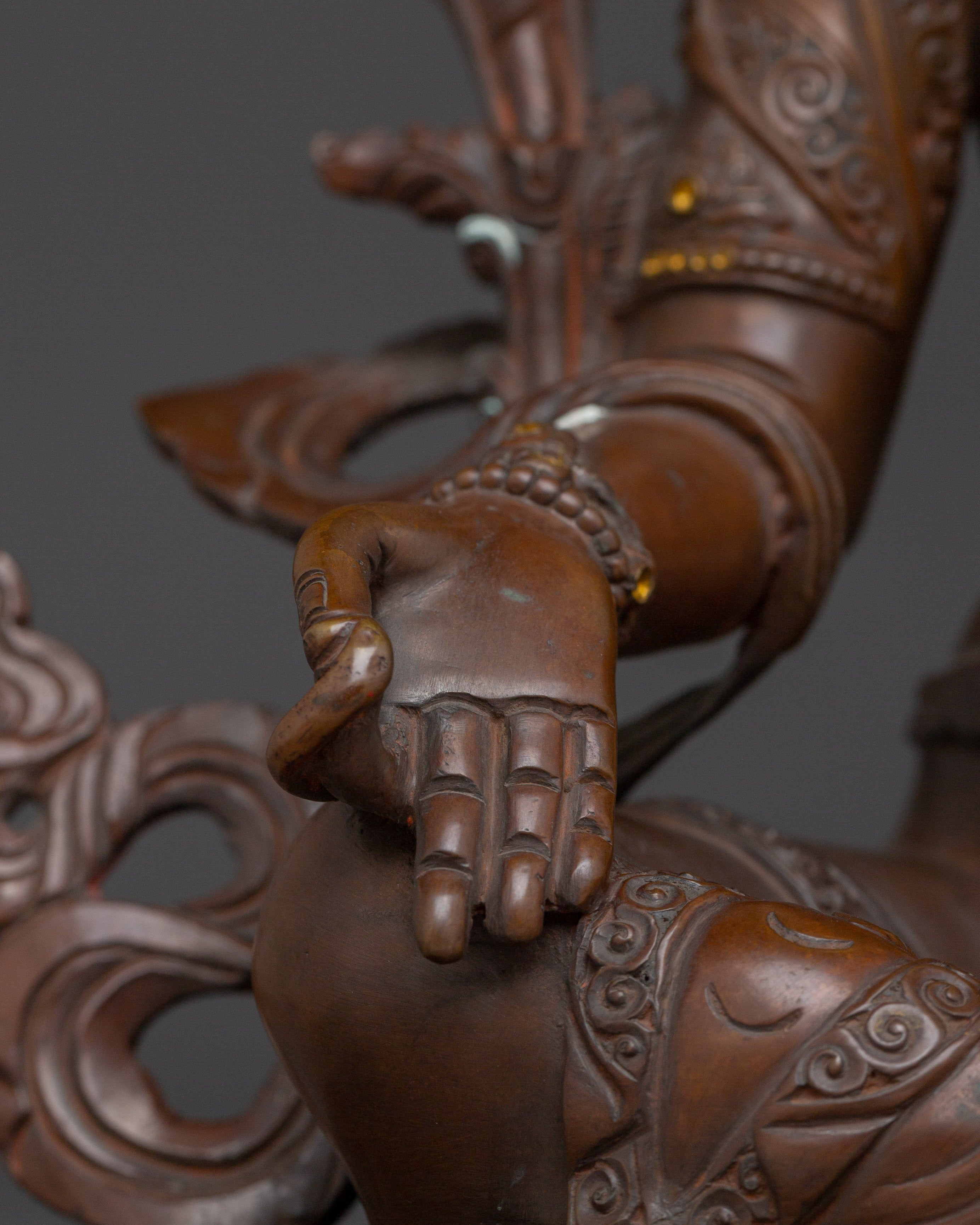 Handmade Exquisite Green Tara Art | Embodiment of Compassion and Swift Protection