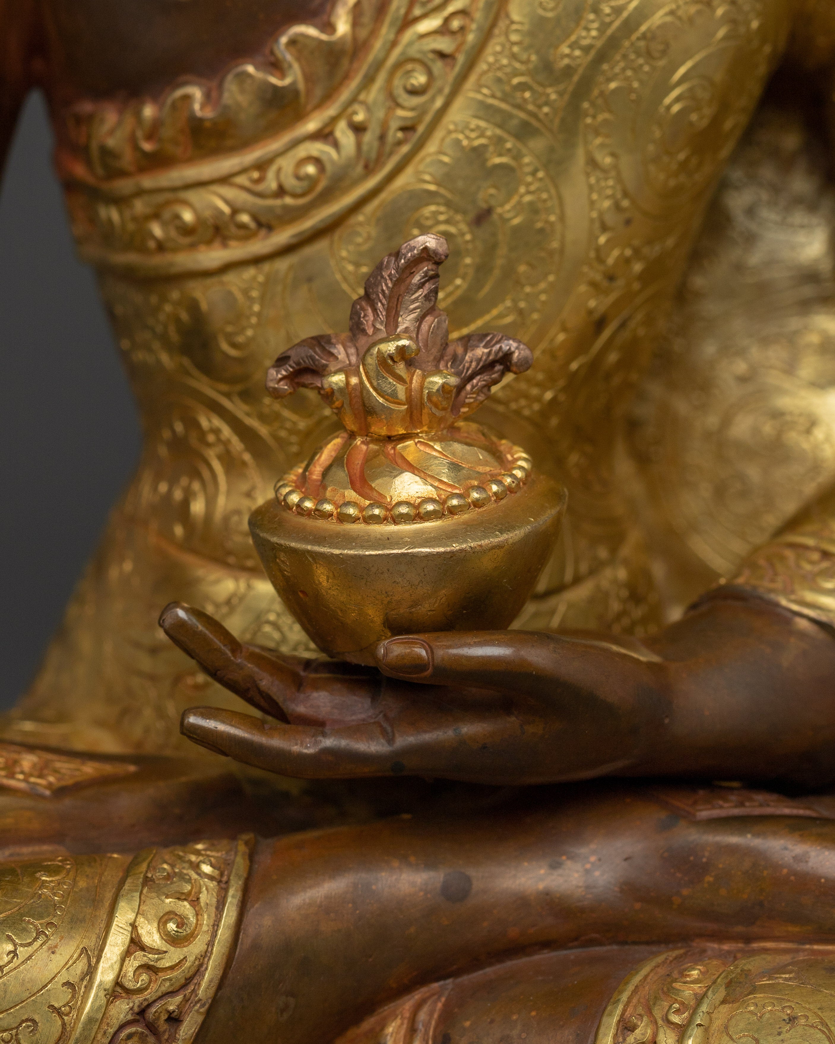 Medicine Buddha Spiritual Decoration | Bhaisajyaguru Sculpture