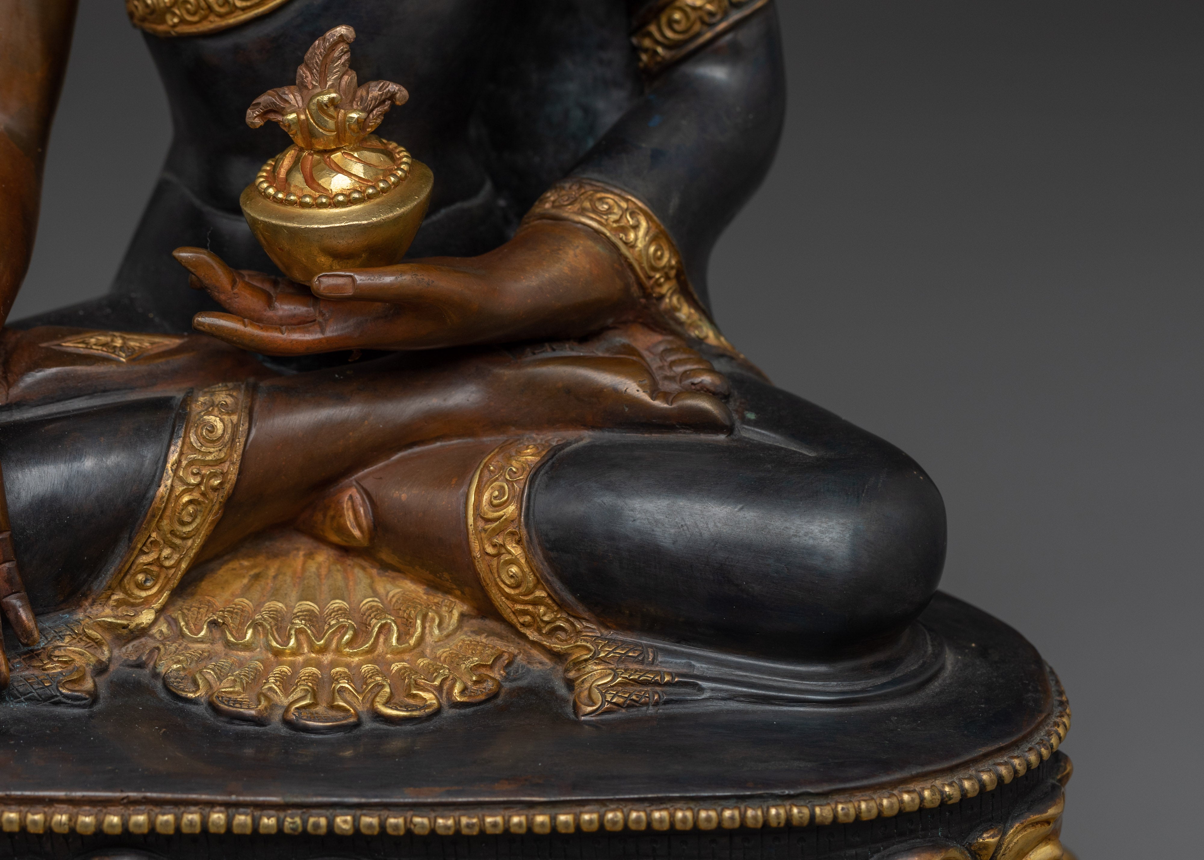 Vajrayana Deity Medicine Buddha Artwork | Healing Deity of Tibetan Buddhism