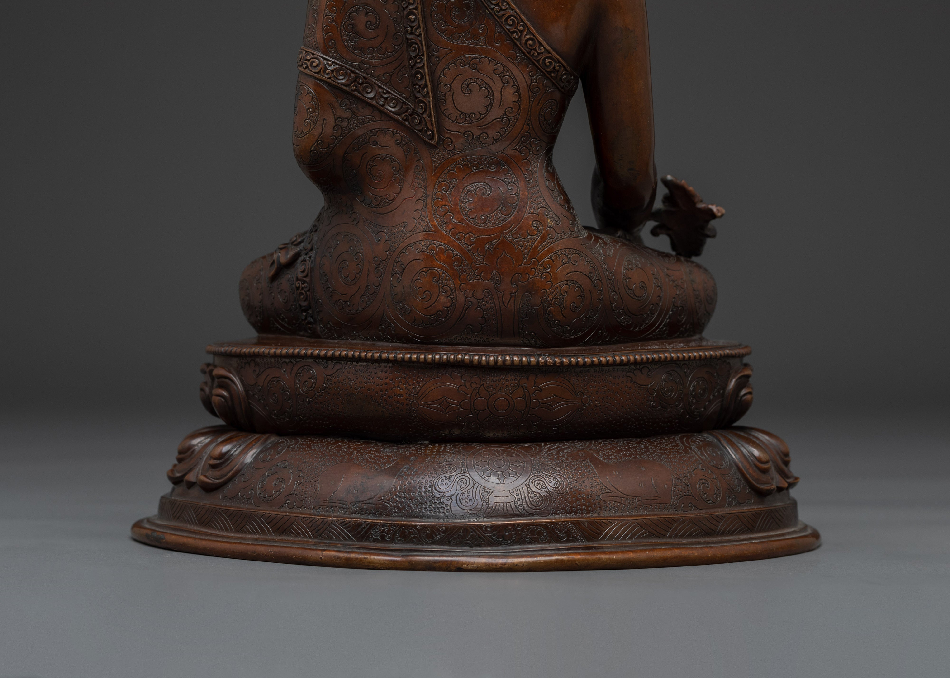 Oxidized Art of Medicine Buddha | Also known as Bhaisajya-guru