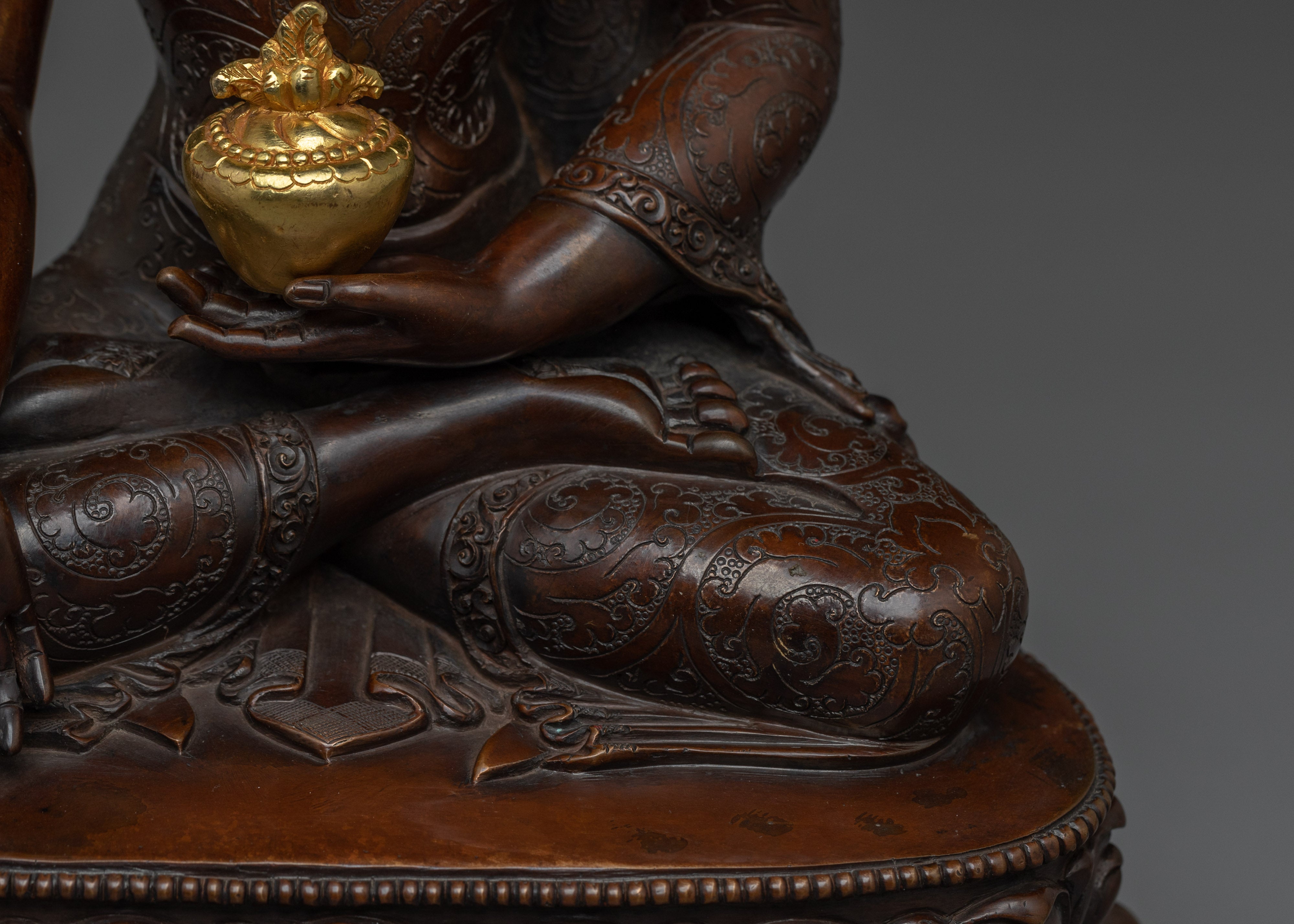 Oxidized Art of Medicine Buddha | Also known as Bhaisajya-guru