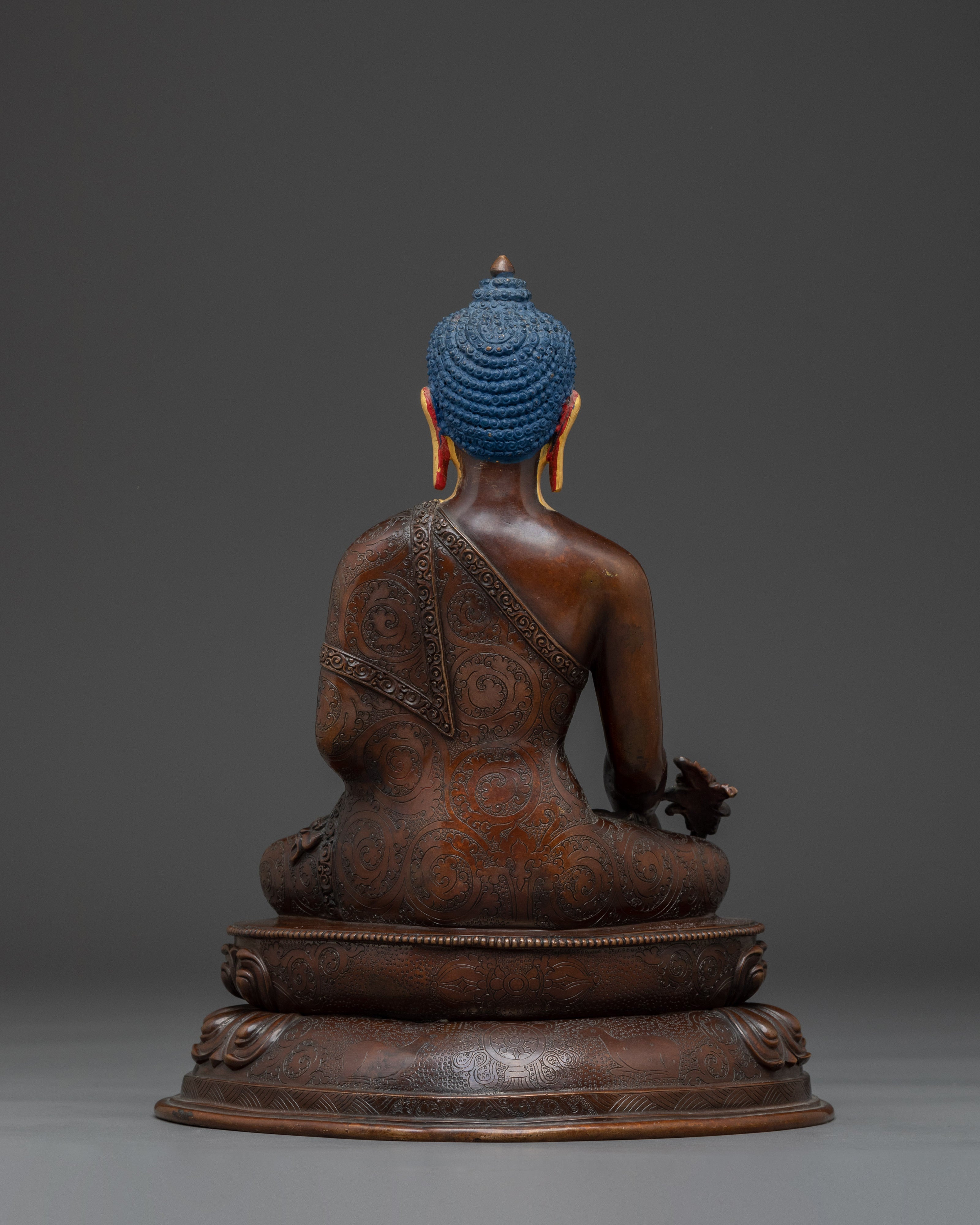 Oxidized Art of Medicine Buddha | Also known as Bhaisajya-guru
