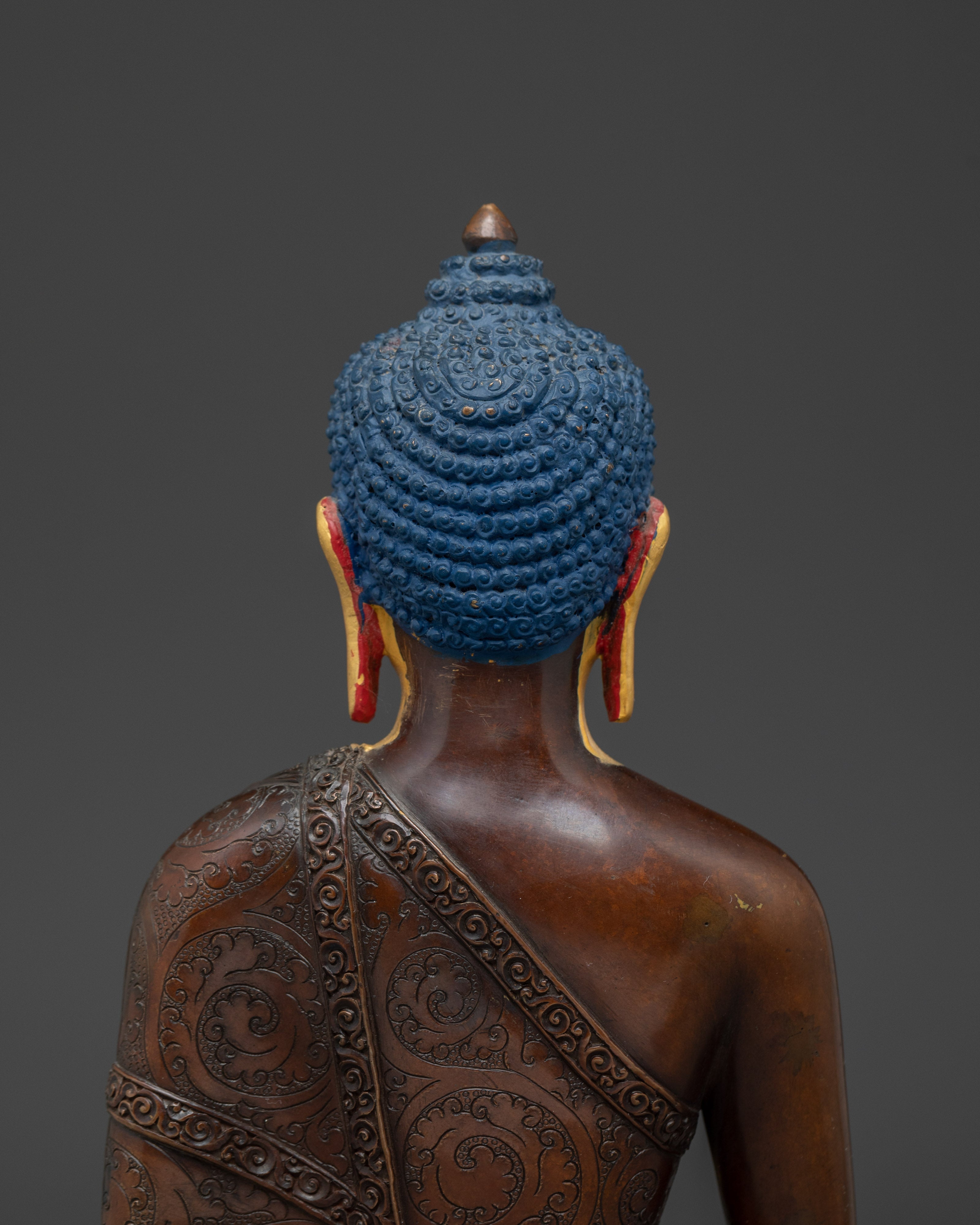 Oxidized Art of Medicine Buddha | Also known as Bhaisajya-guru