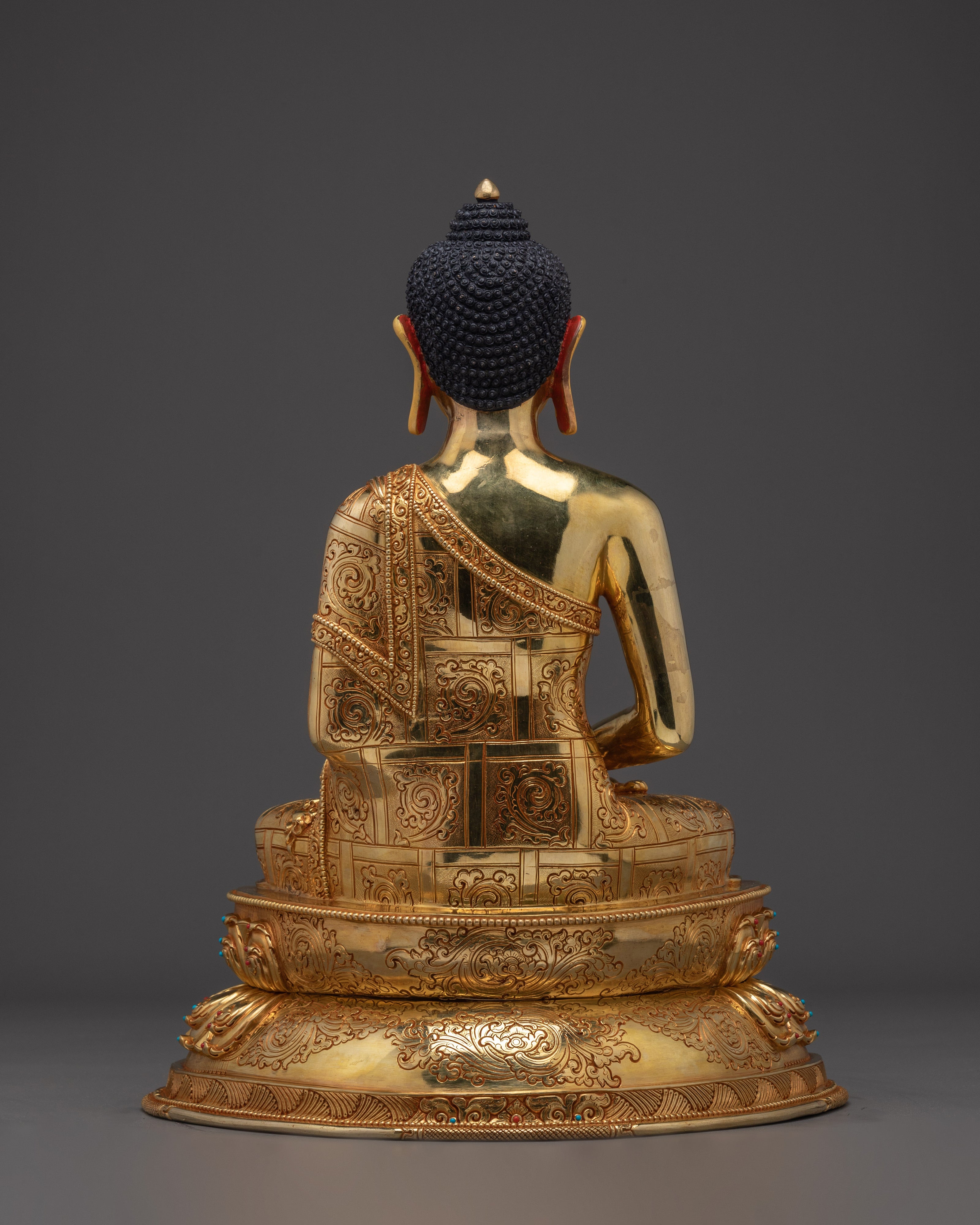 24K Gold Gilded Amitabha Buddha Art | Buddha of Infinite Light