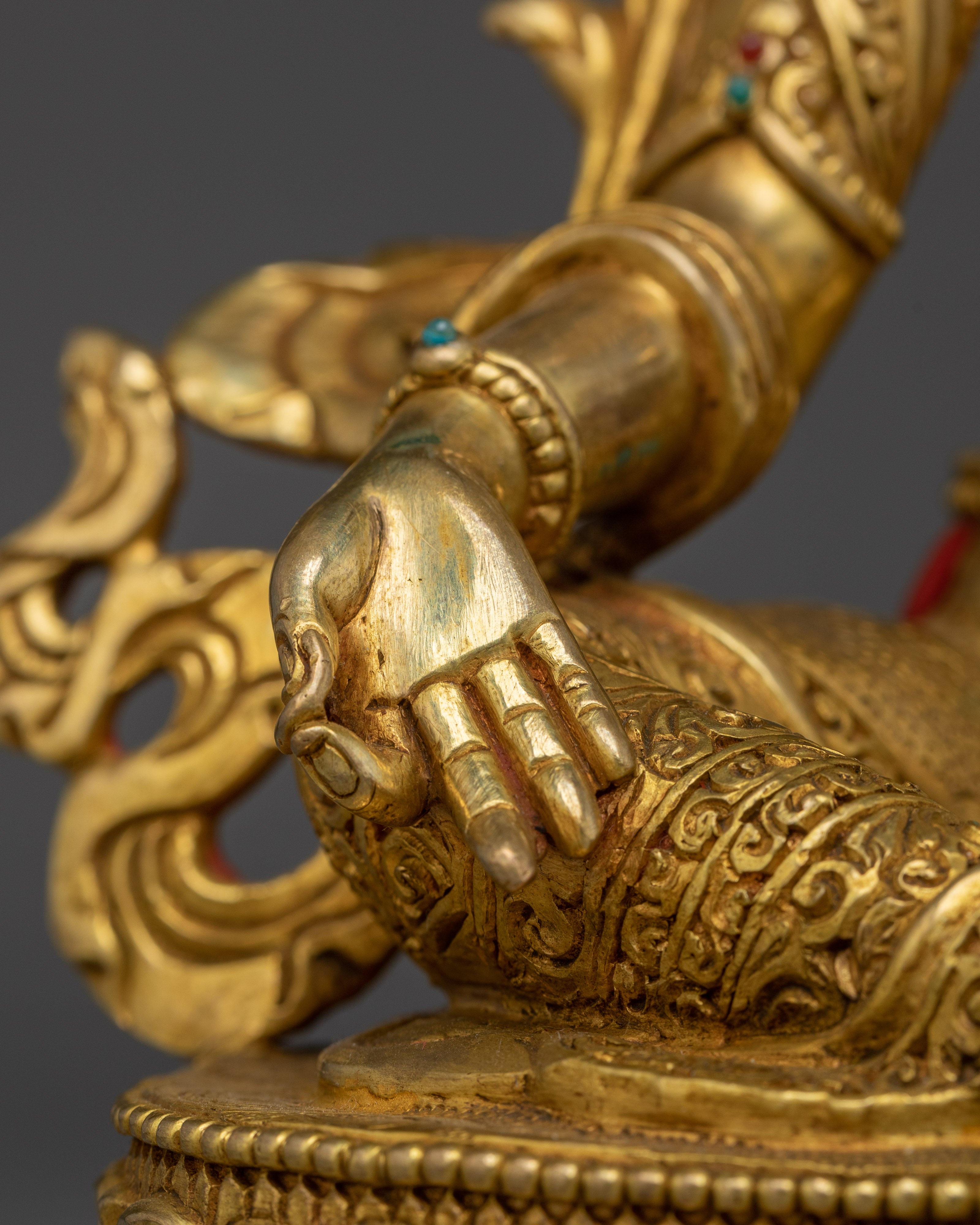 Green Tara Art - Compassion Deity | Embodiment of Swift Protection