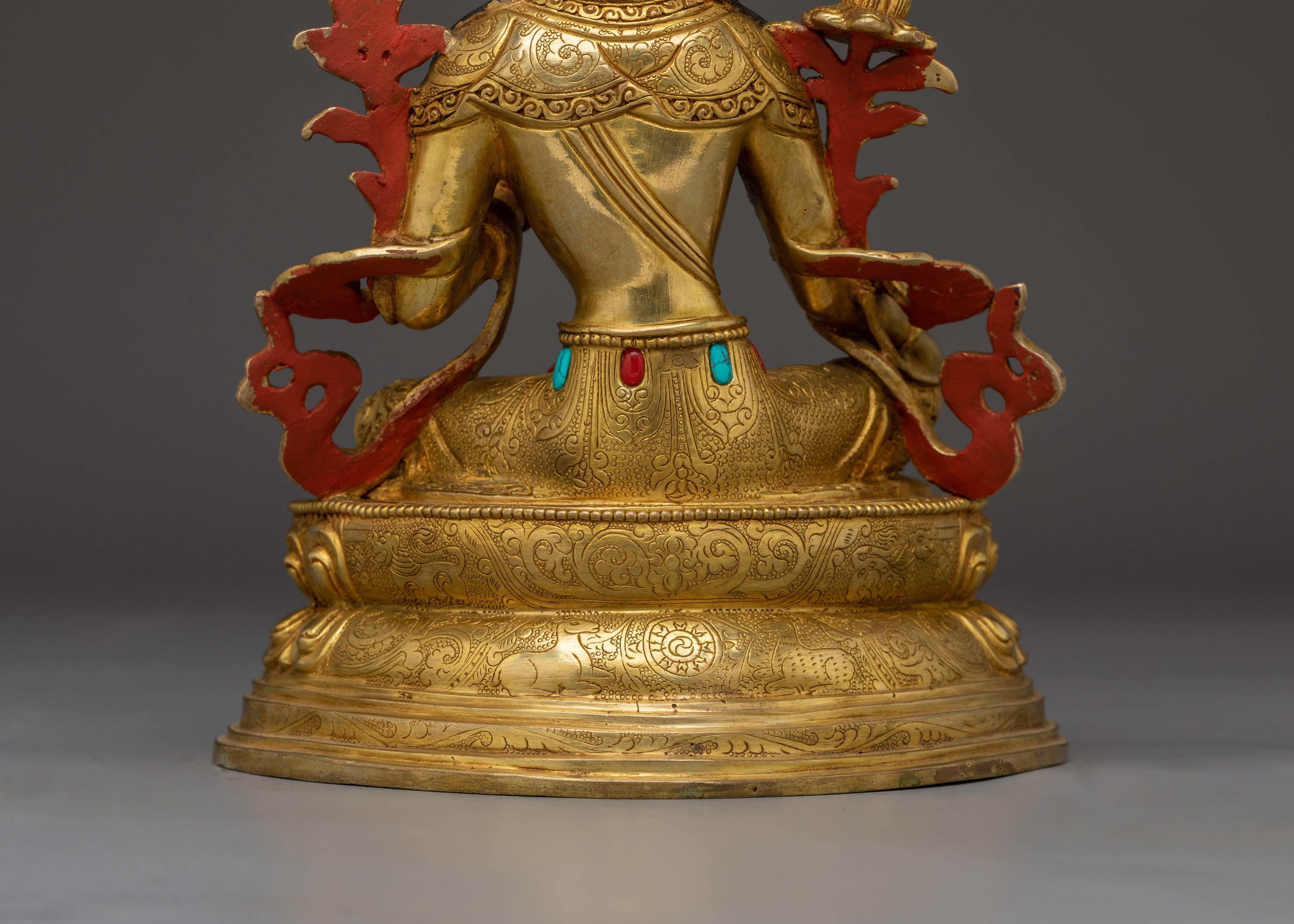 Green Tara Art - Compassion Deity | Embodiment of Swift Protection