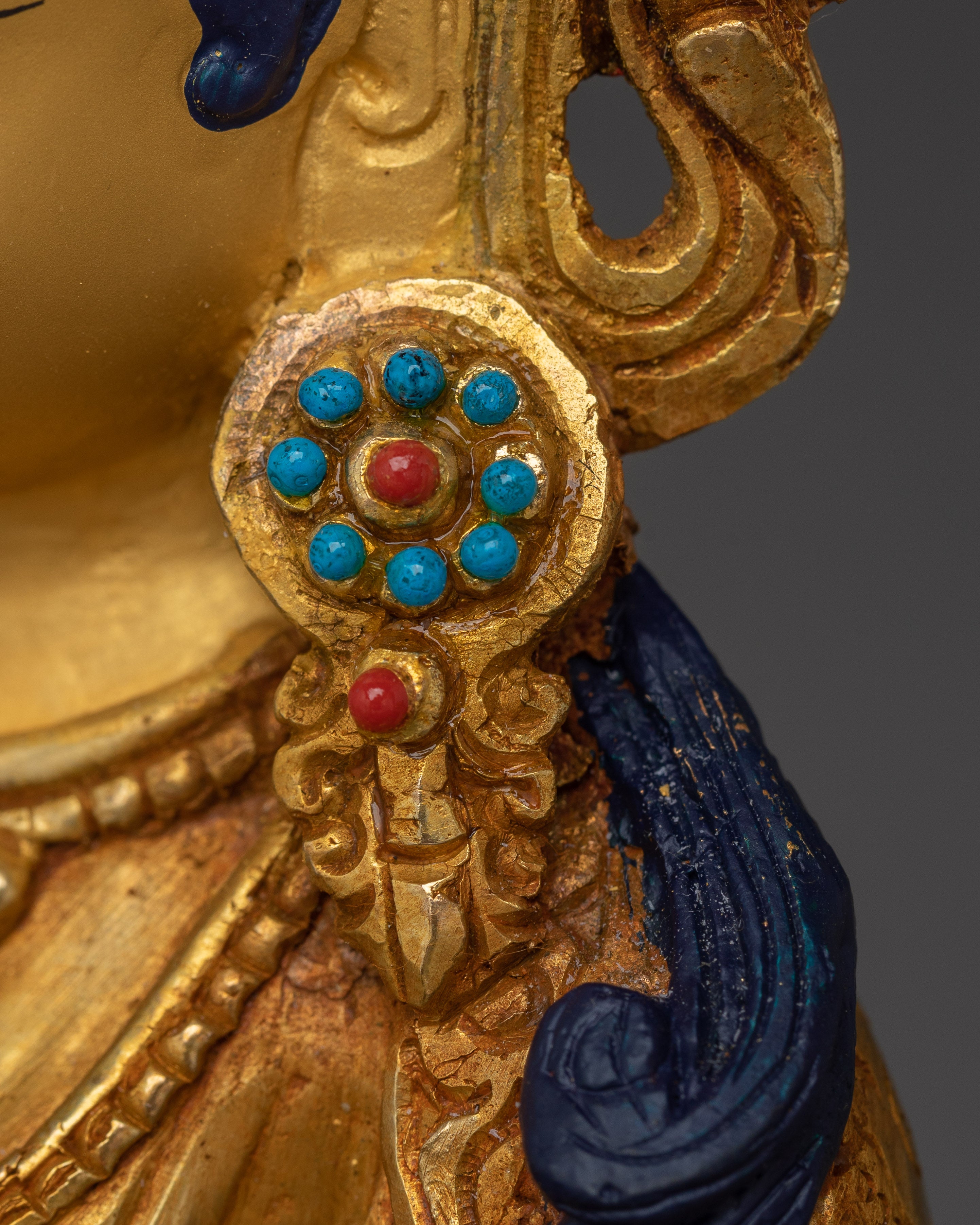 Sita Tara Tibetan Deity Sculpture | White Tara - Healing Deity