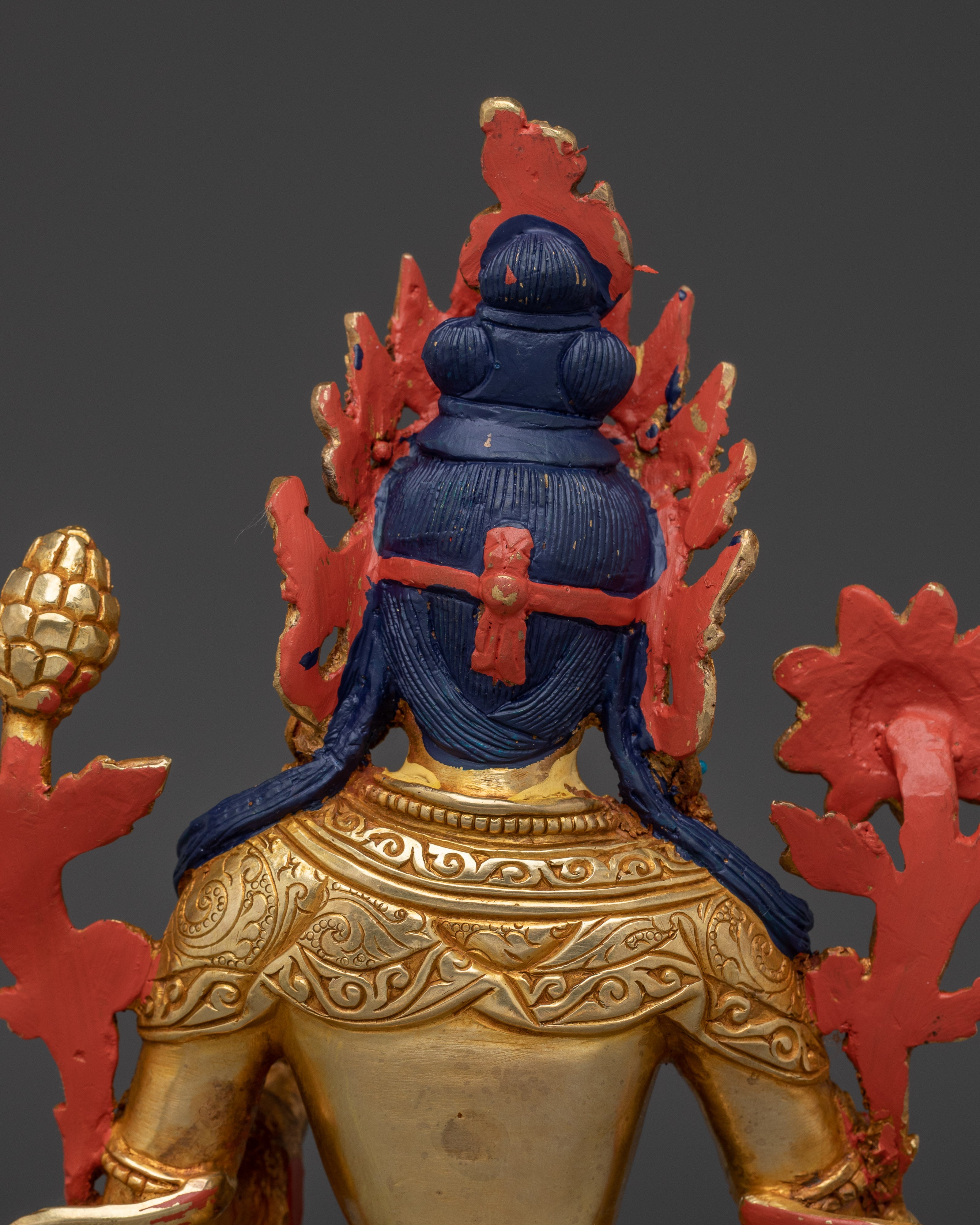 Sita Tara Tibetan Deity Sculpture | White Tara - Healing Deity