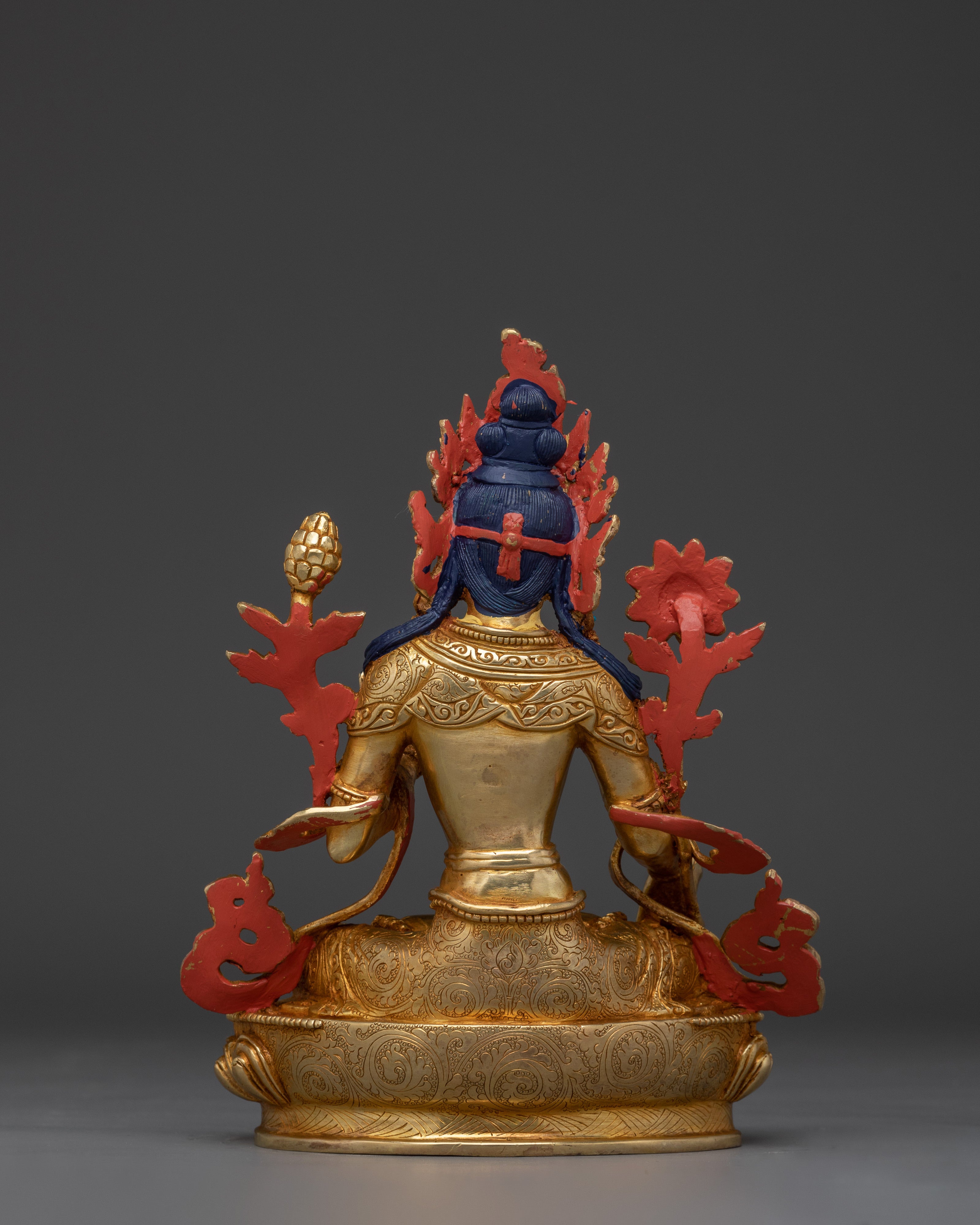 Sita Tara Tibetan Deity Sculpture | White Tara - Healing Deity