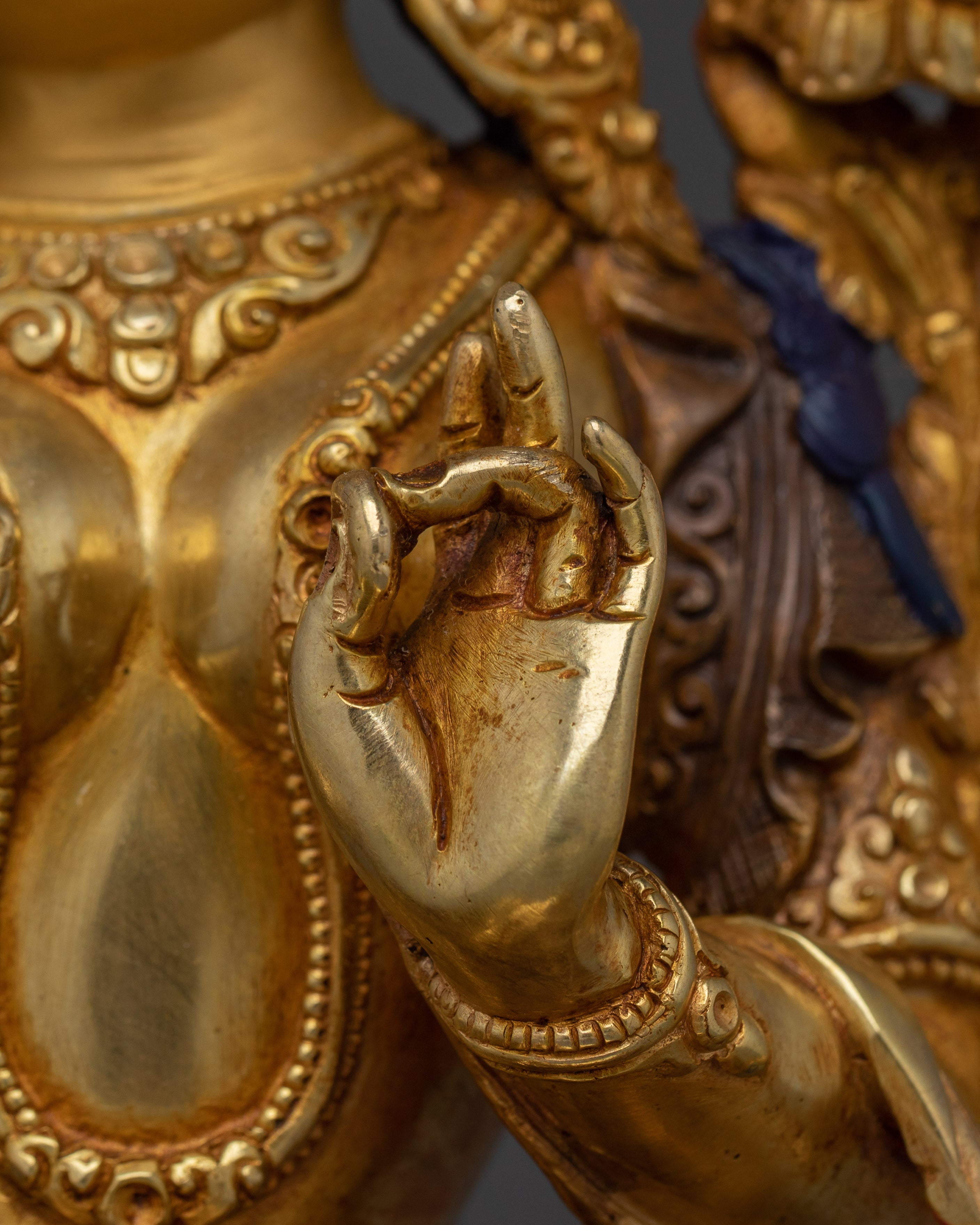 Peaceful Shyama Tara Artwork | Green Tara - Swift Savior Deity