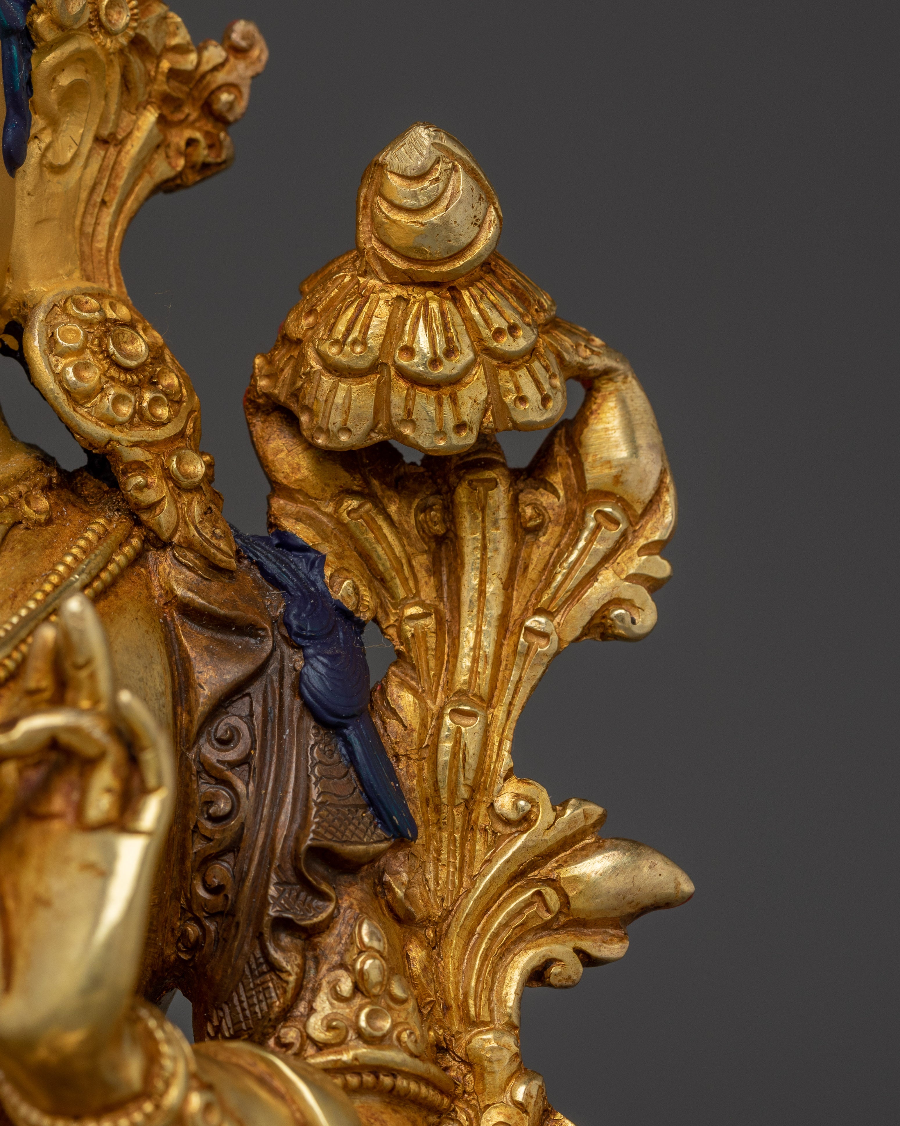 Peaceful Shyama Tara Artwork | Green Tara - Swift Savior Deity