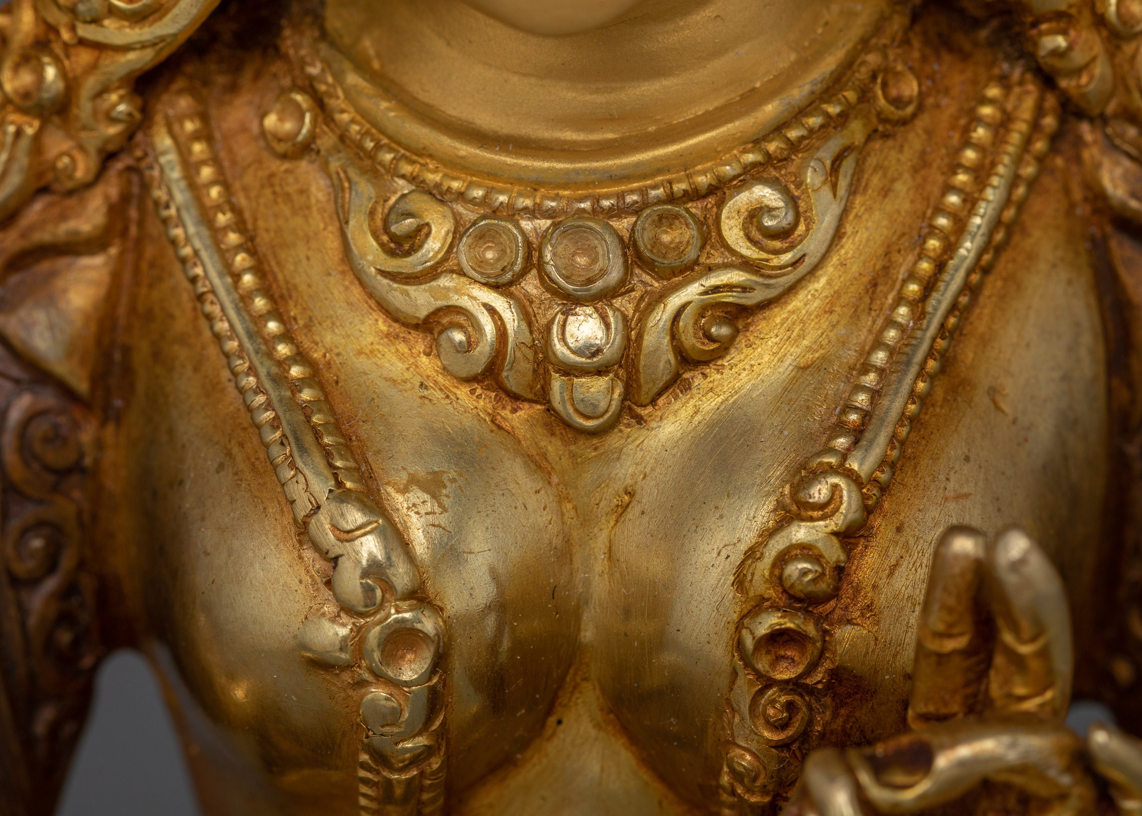 Peaceful Shyama Tara Artwork | Green Tara - Swift Savior Deity