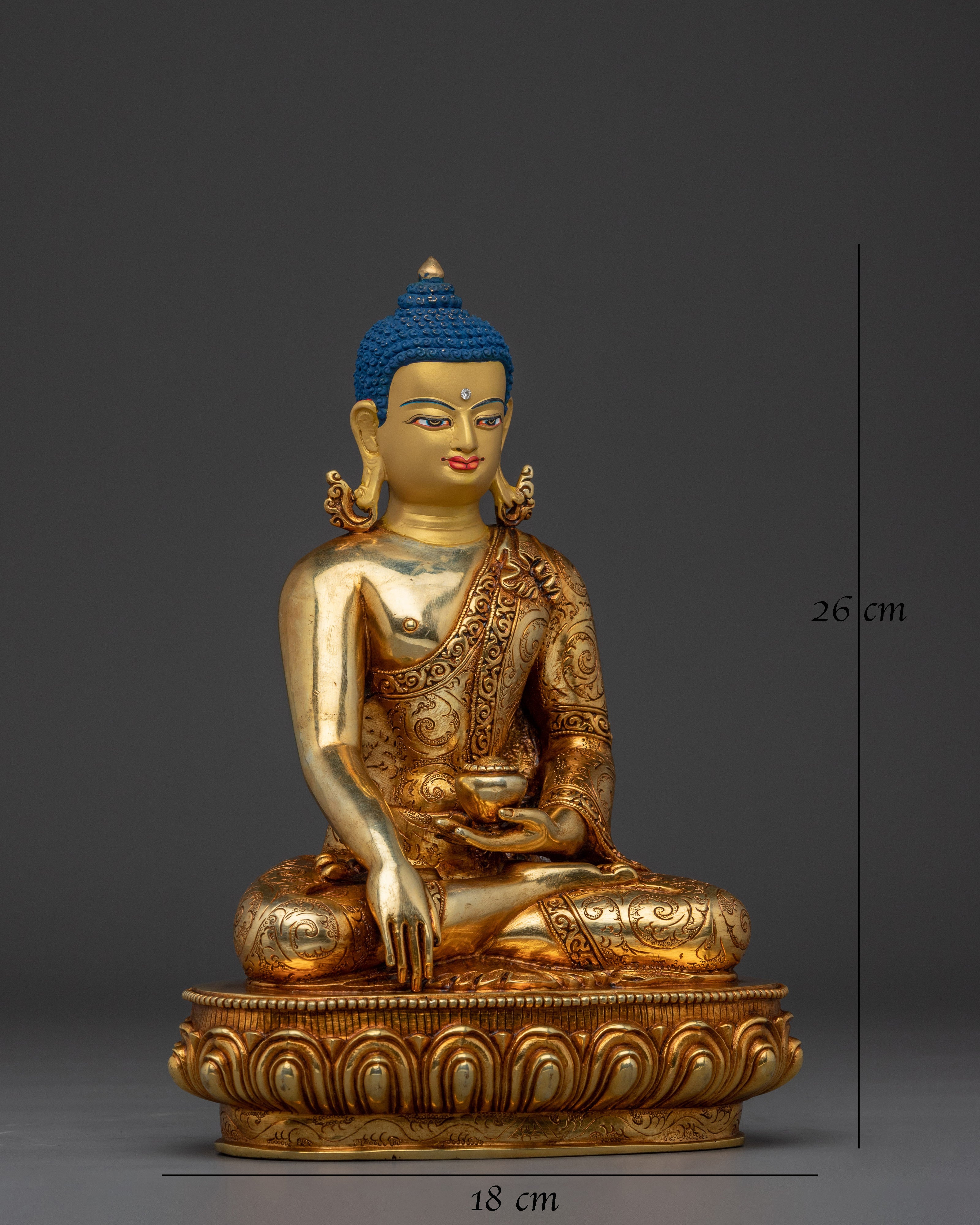 Handmade Serene Gautama Buddha Art