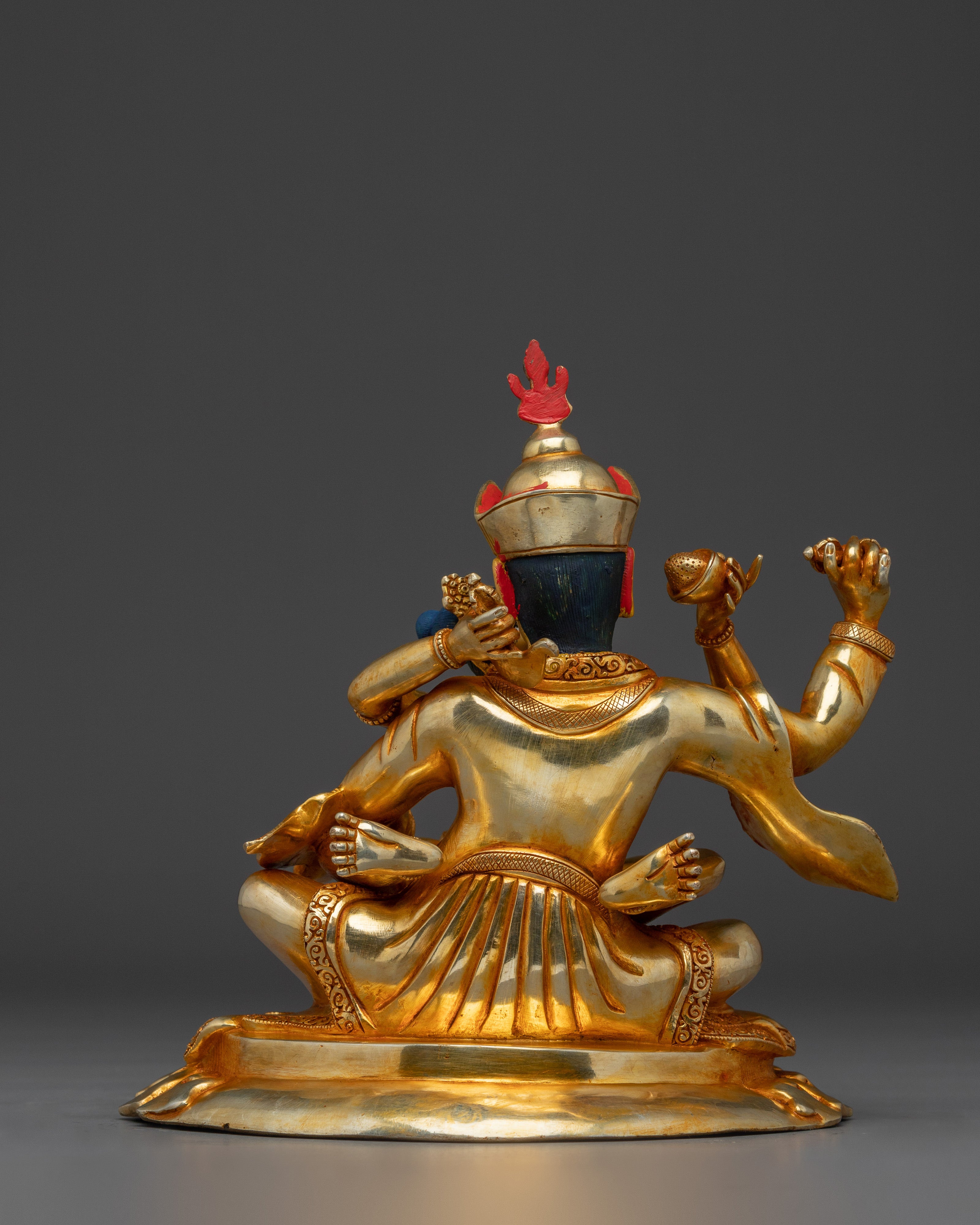 Guru Rinpoche Statue with Consort | Himalayan Pamasambhava Statue