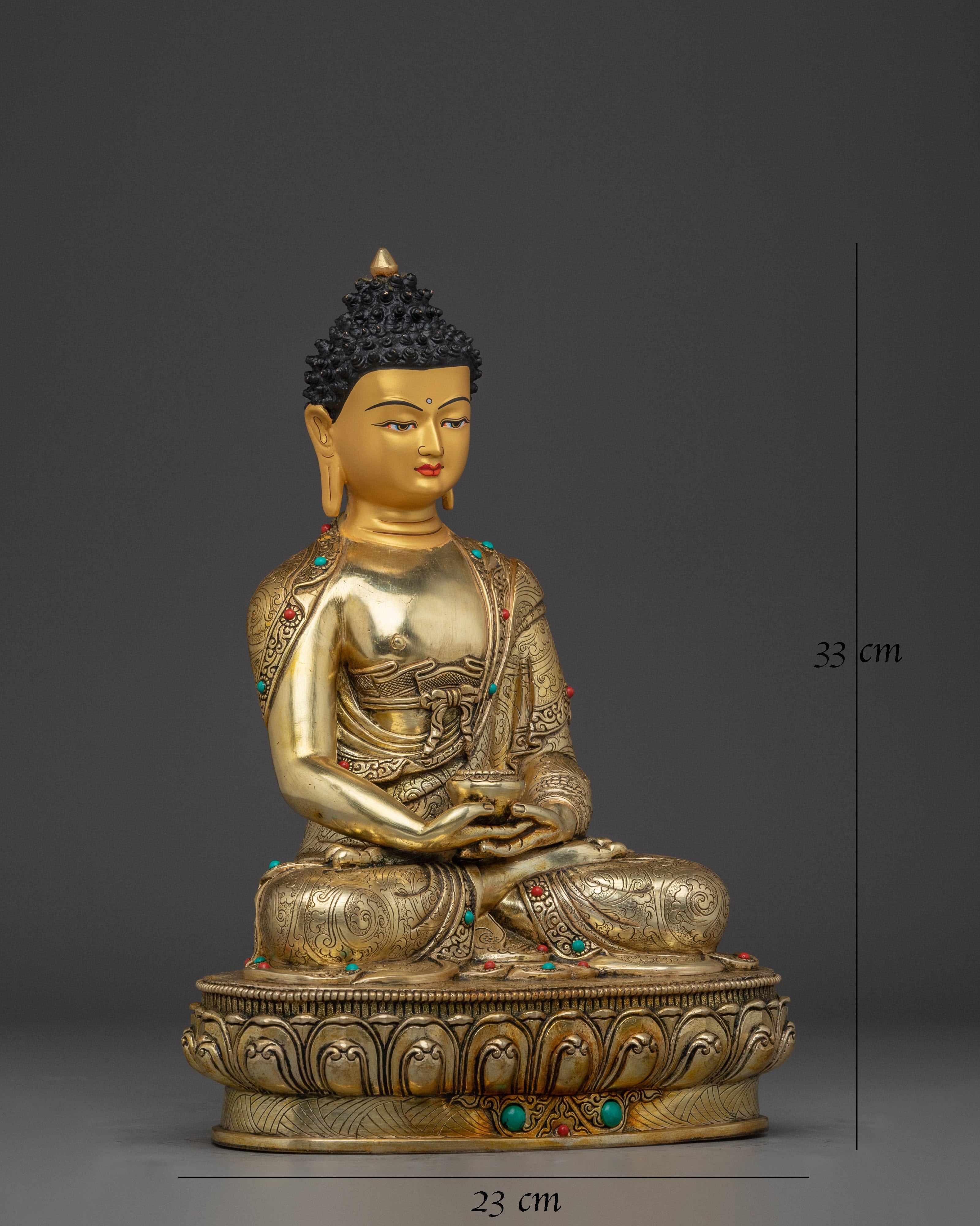 amitabha-buddha-peaceful-light-copper-statue