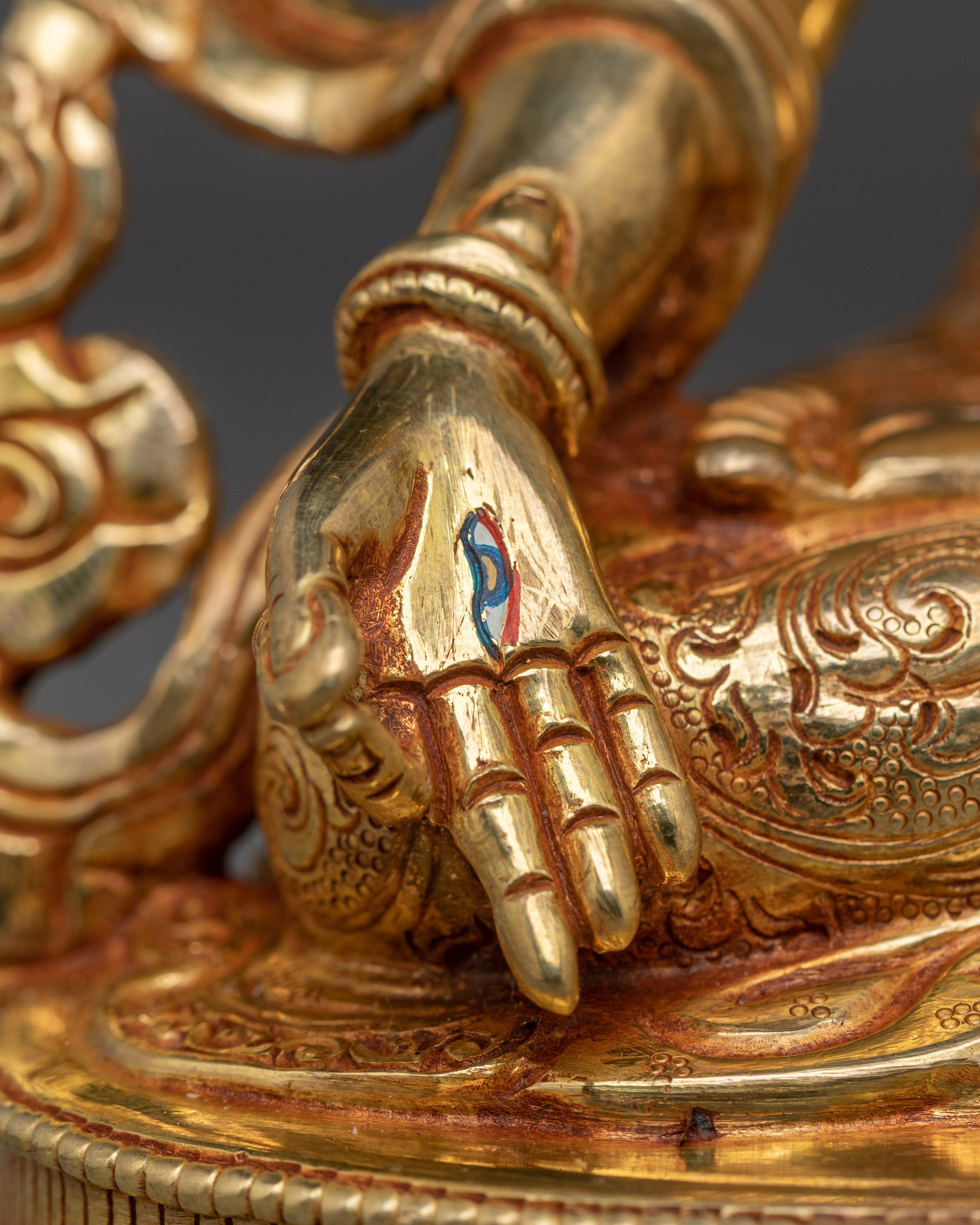 Serene White Tara Copper Statue | Sita Tara Himalayan Artwork