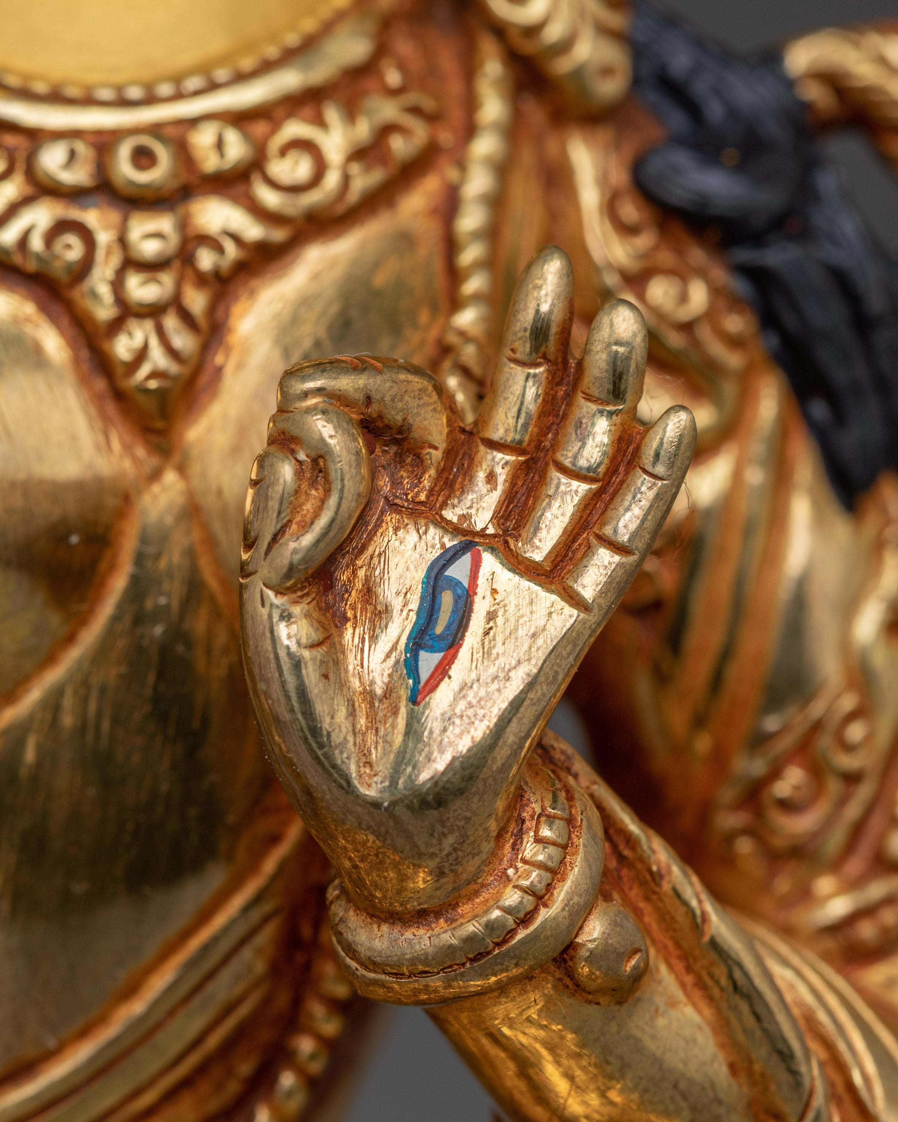 Serene White Tara Copper Statue | Sita Tara Himalayan Artwork