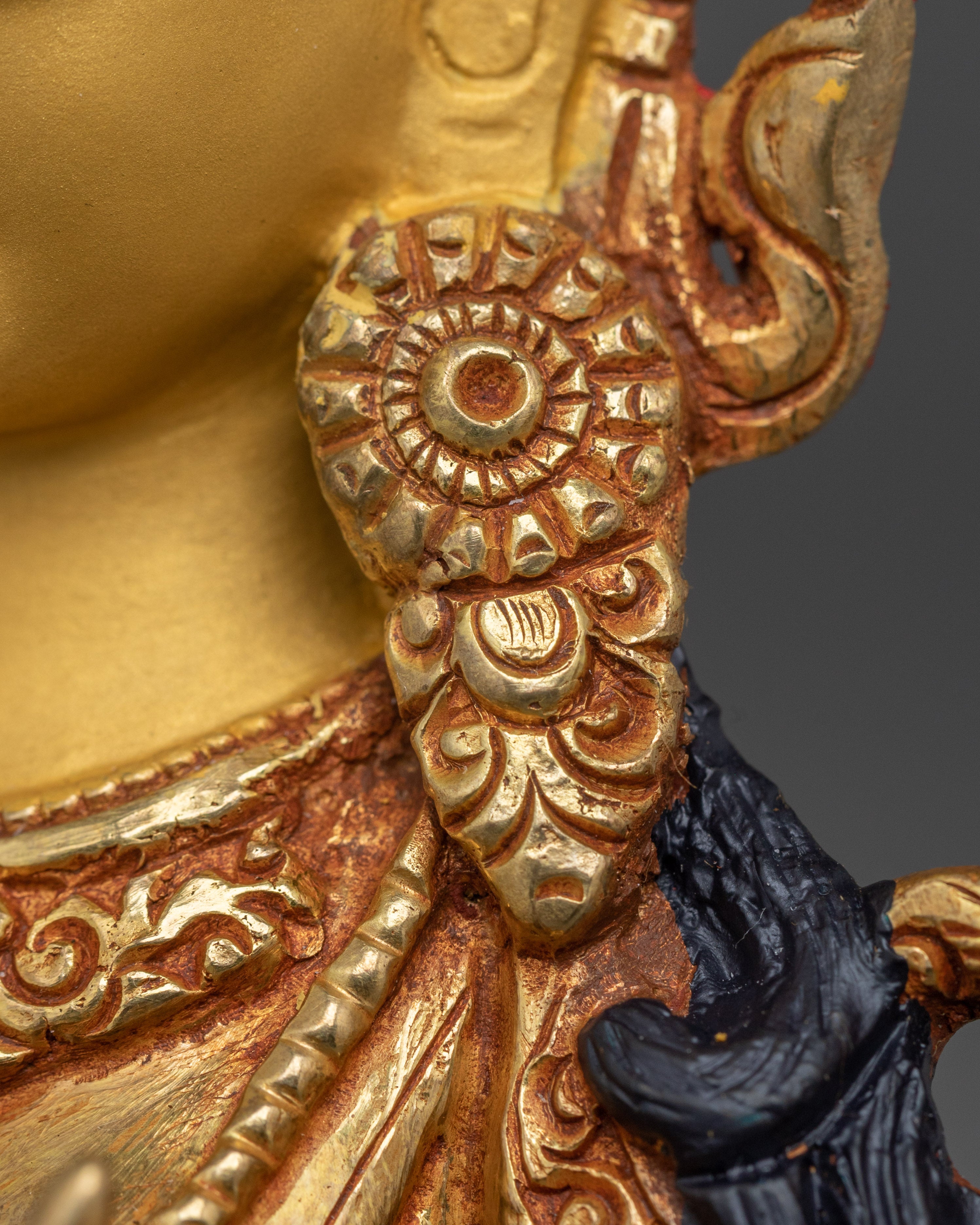 Serene White Tara Copper Statue | Sita Tara Himalayan Artwork