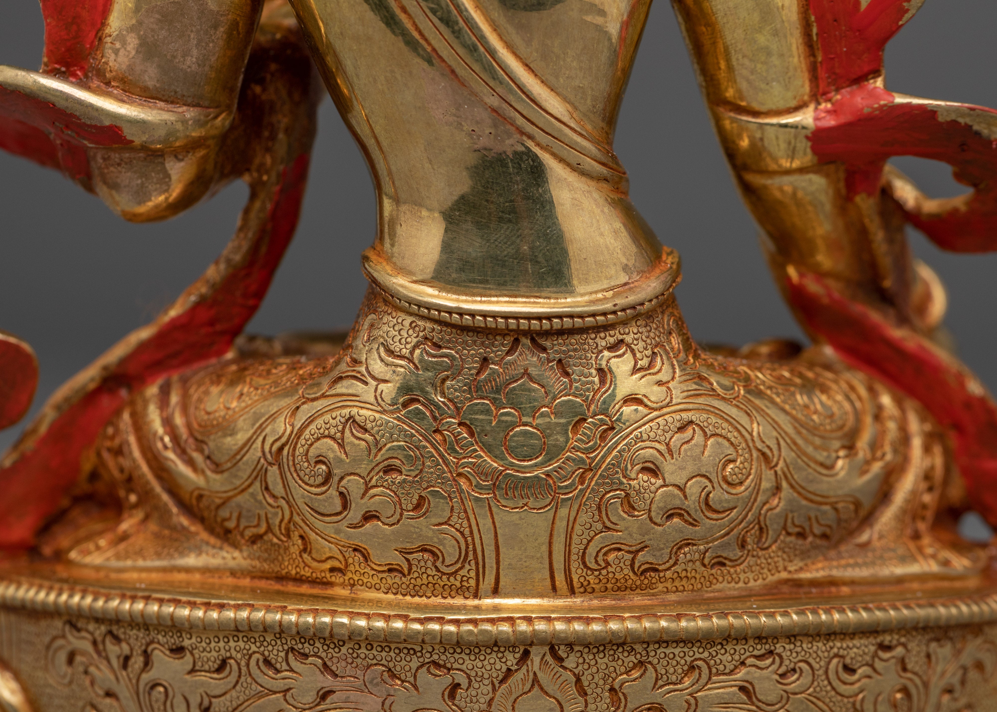 Serene White Tara Copper Statue | Sita Tara Himalayan Artwork