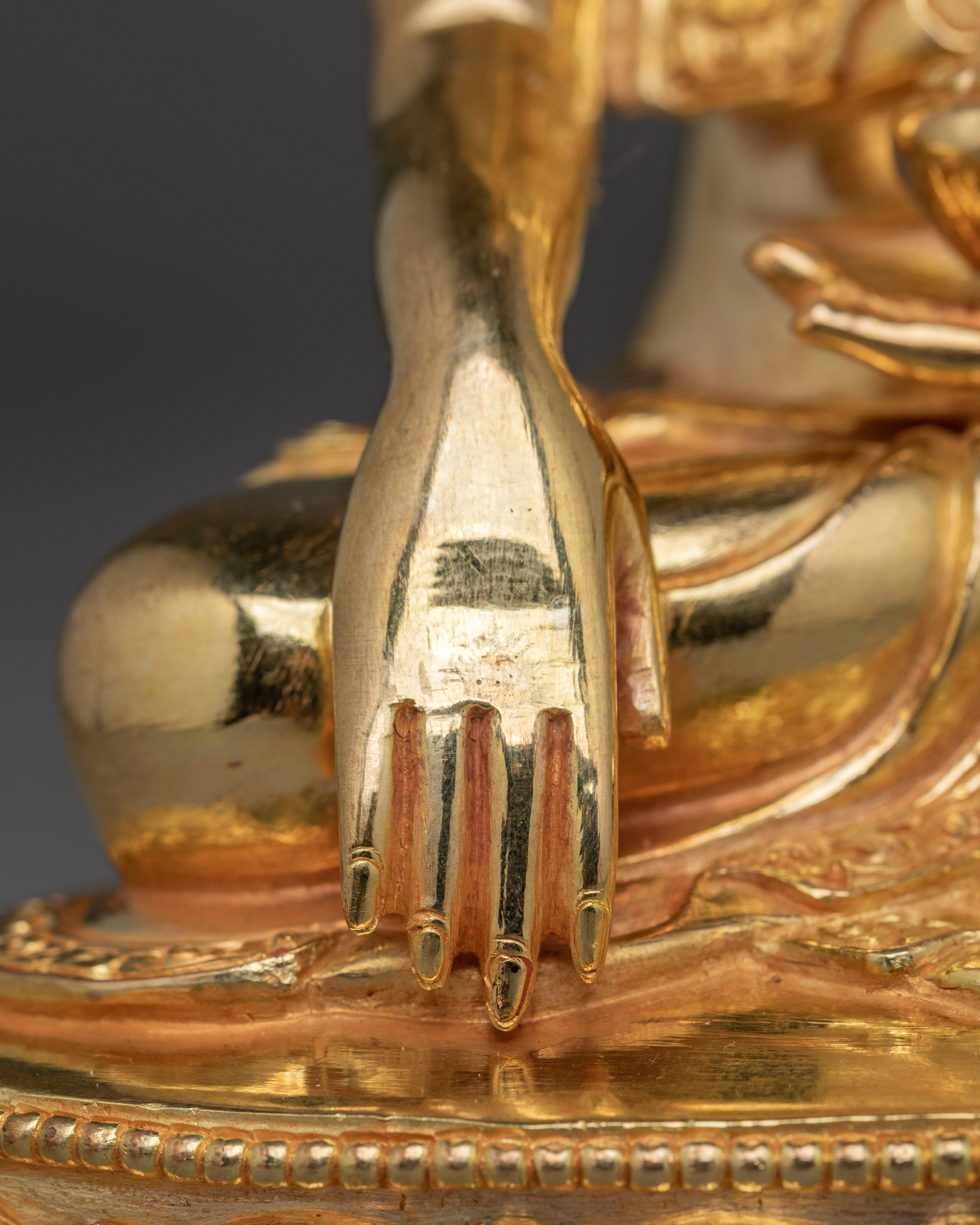 Shakyamuni buddha Peaceful Copper Statue | Gautama Buddha Sculpture