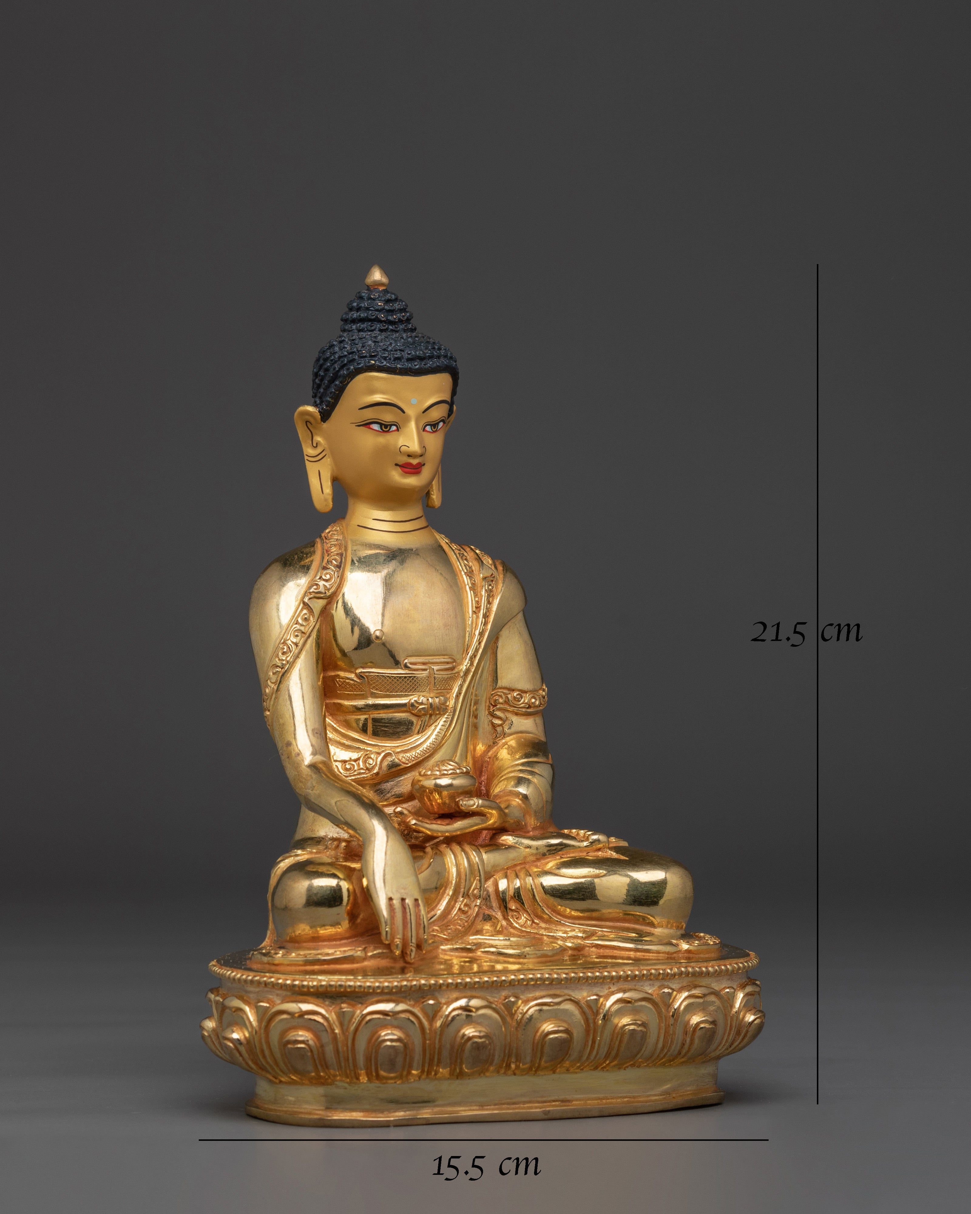 shakyamuni-buddha-peaceful-copper-statue