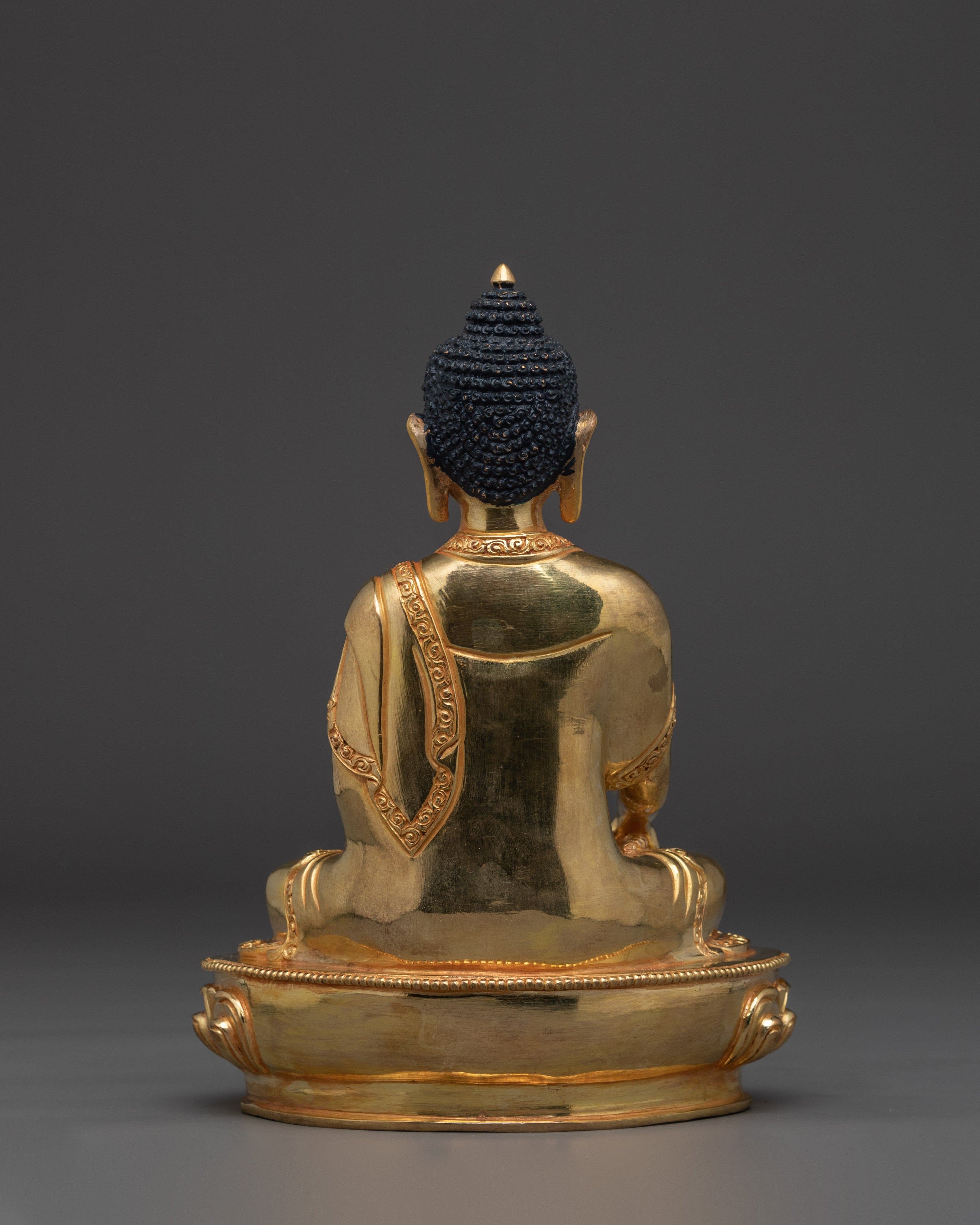 Shakyamuni buddha Peaceful Copper Statue | Gautama Buddha Sculpture