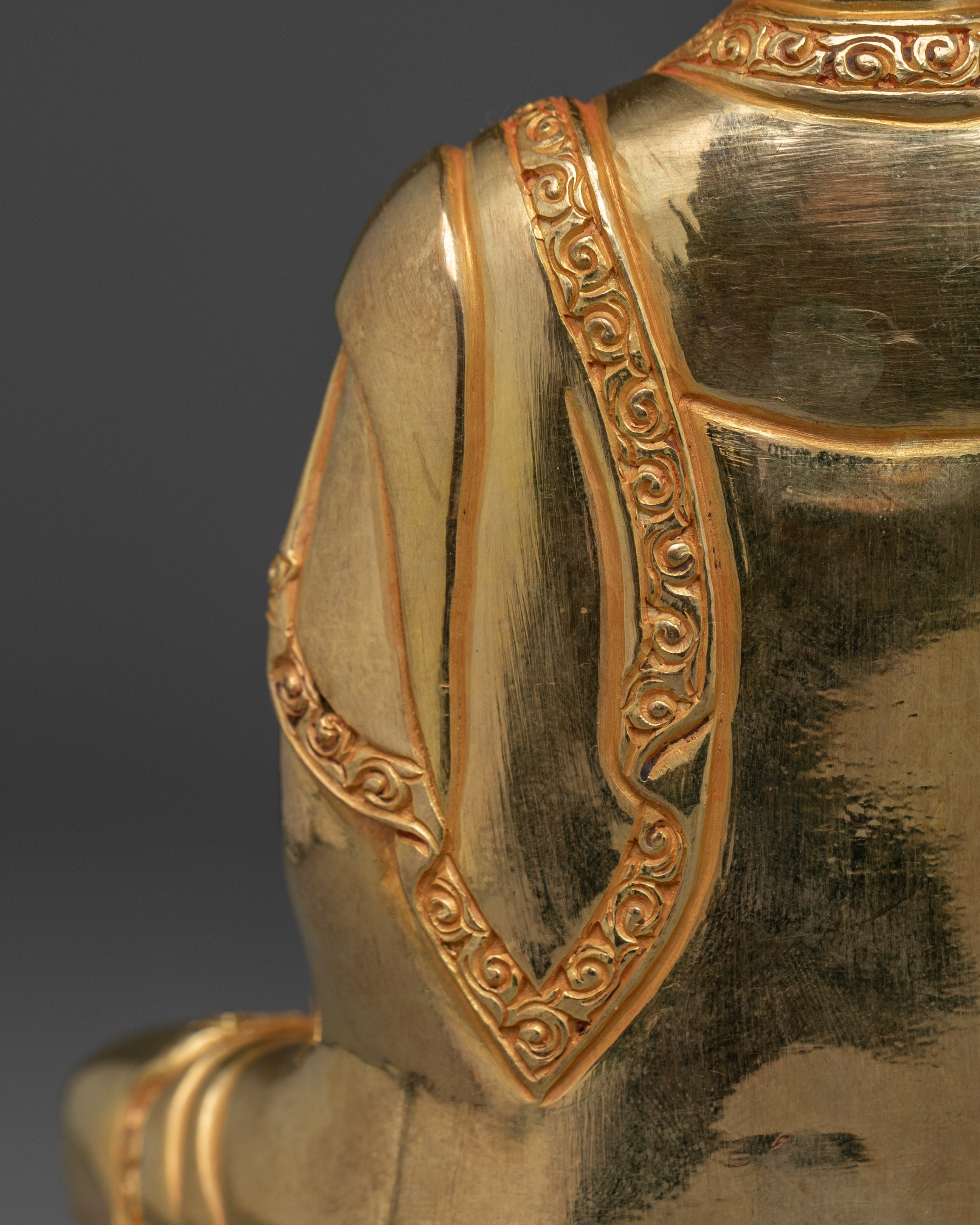 Shakyamuni buddha Peaceful Copper Statue | Gautama Buddha Sculpture