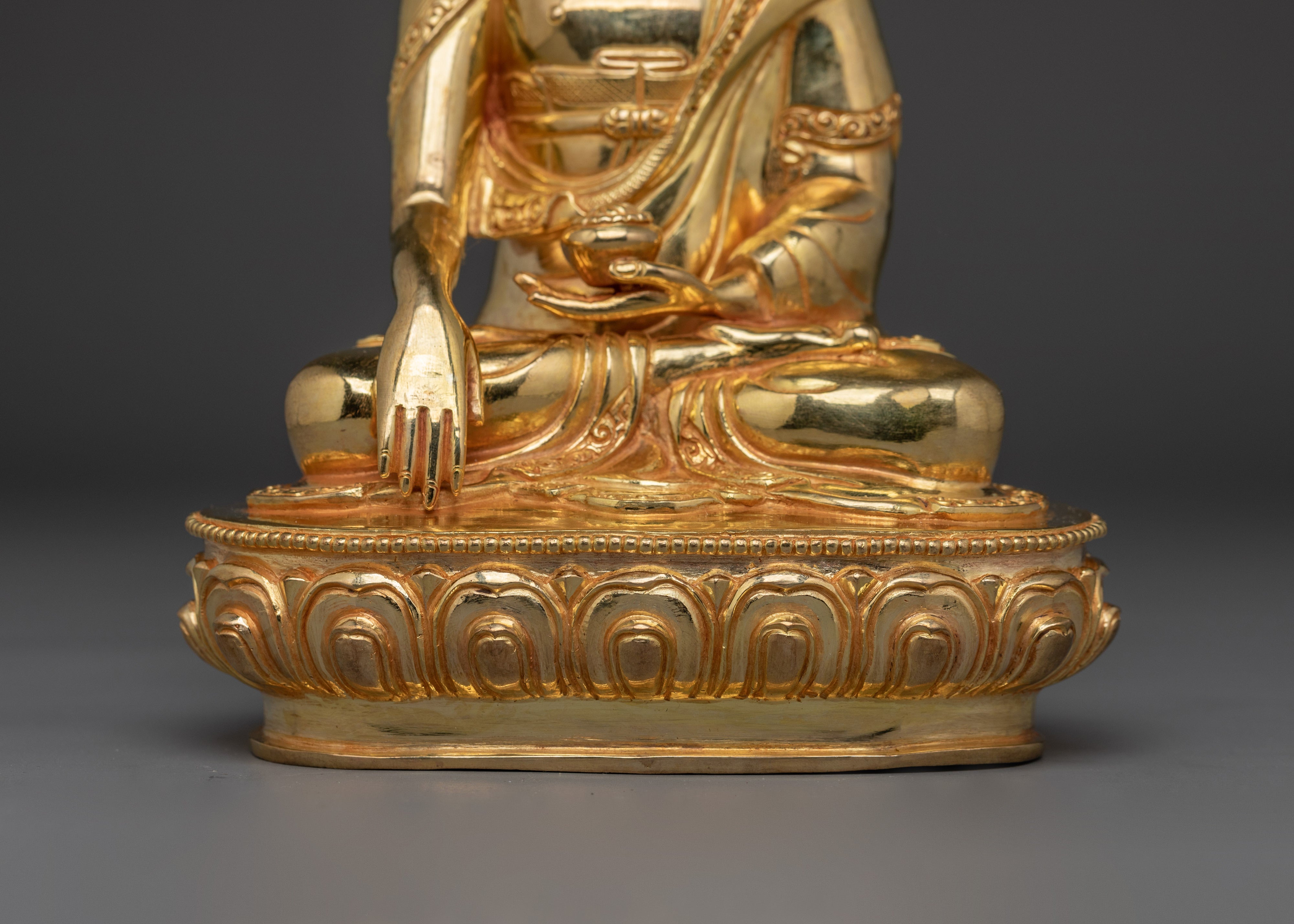 Shakyamuni buddha Peaceful Copper Statue | Gautama Buddha Sculpture
