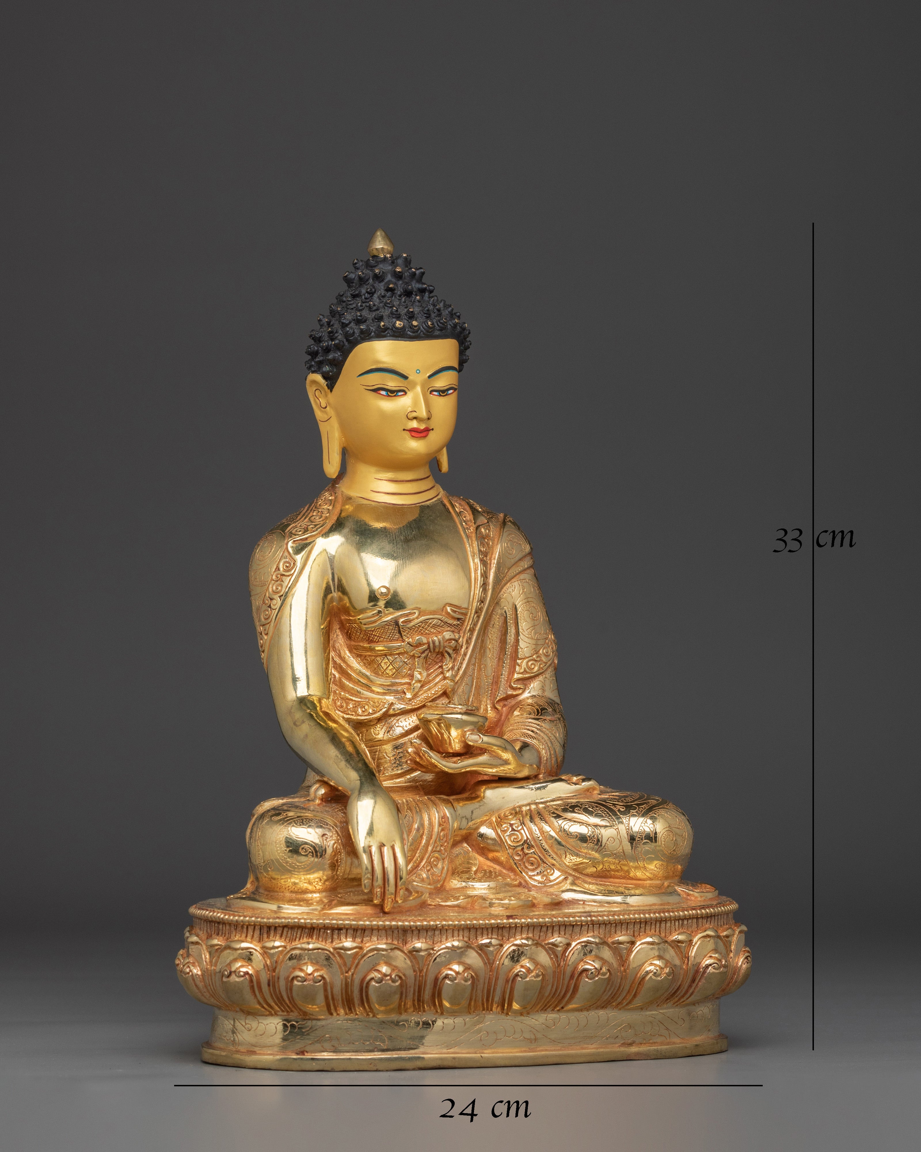 peaceful-shakyamuni-buddha-copper-statue