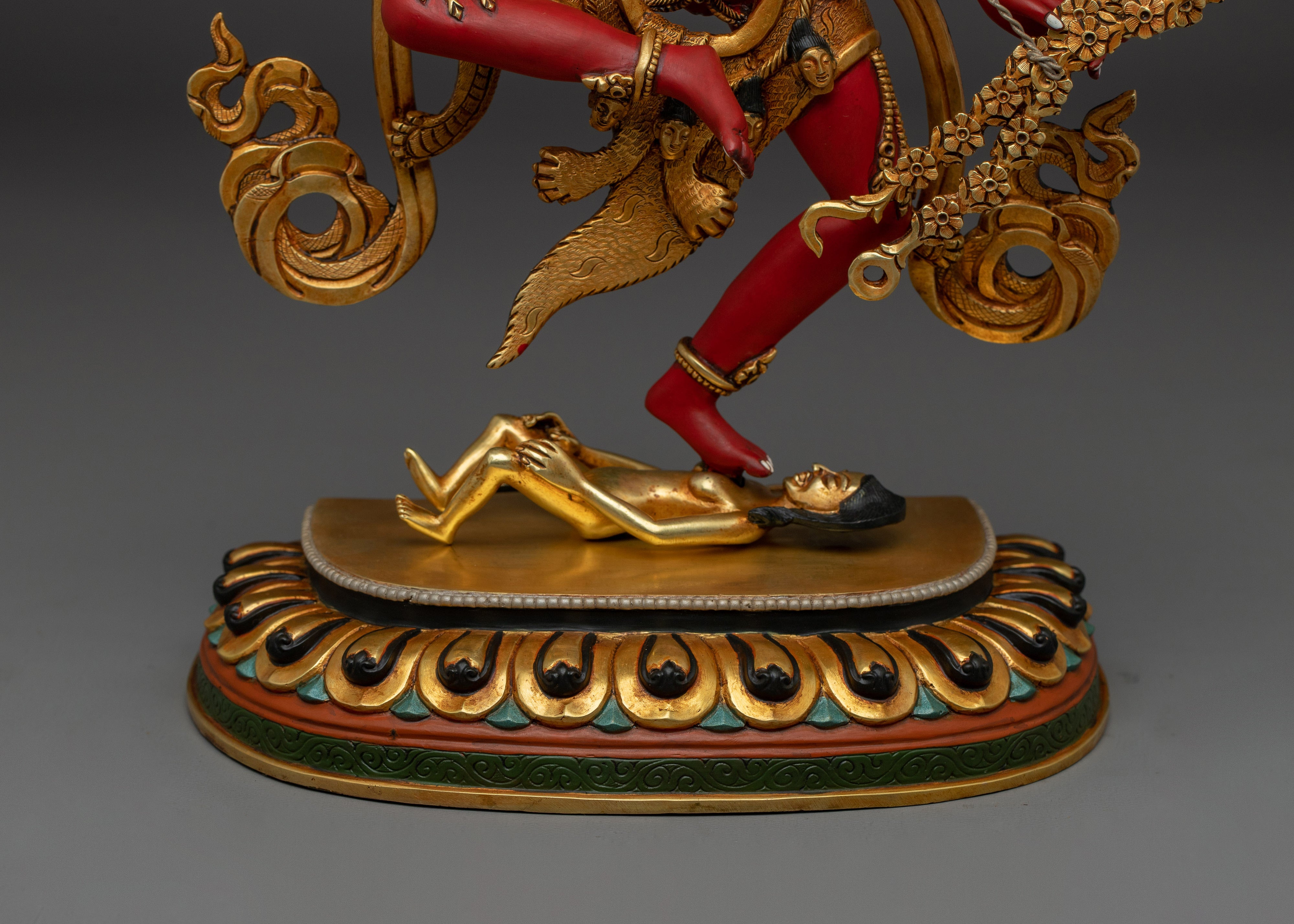 Tibetan Dakini Kurukulla Statue | Himalayan Handmade Artwork