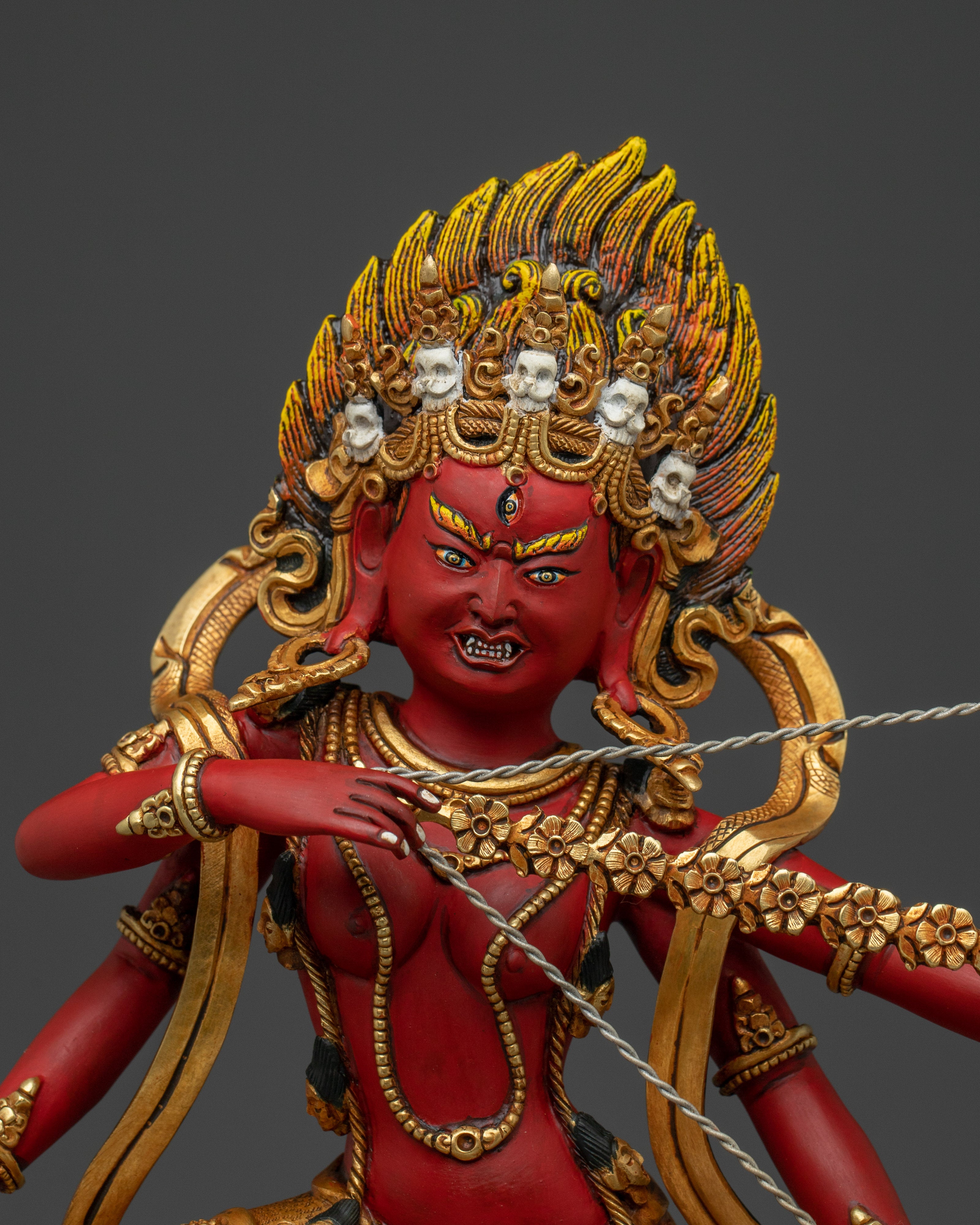 Tibetan Dakini Kurukulla Statue | Himalayan Handmade Artwork
