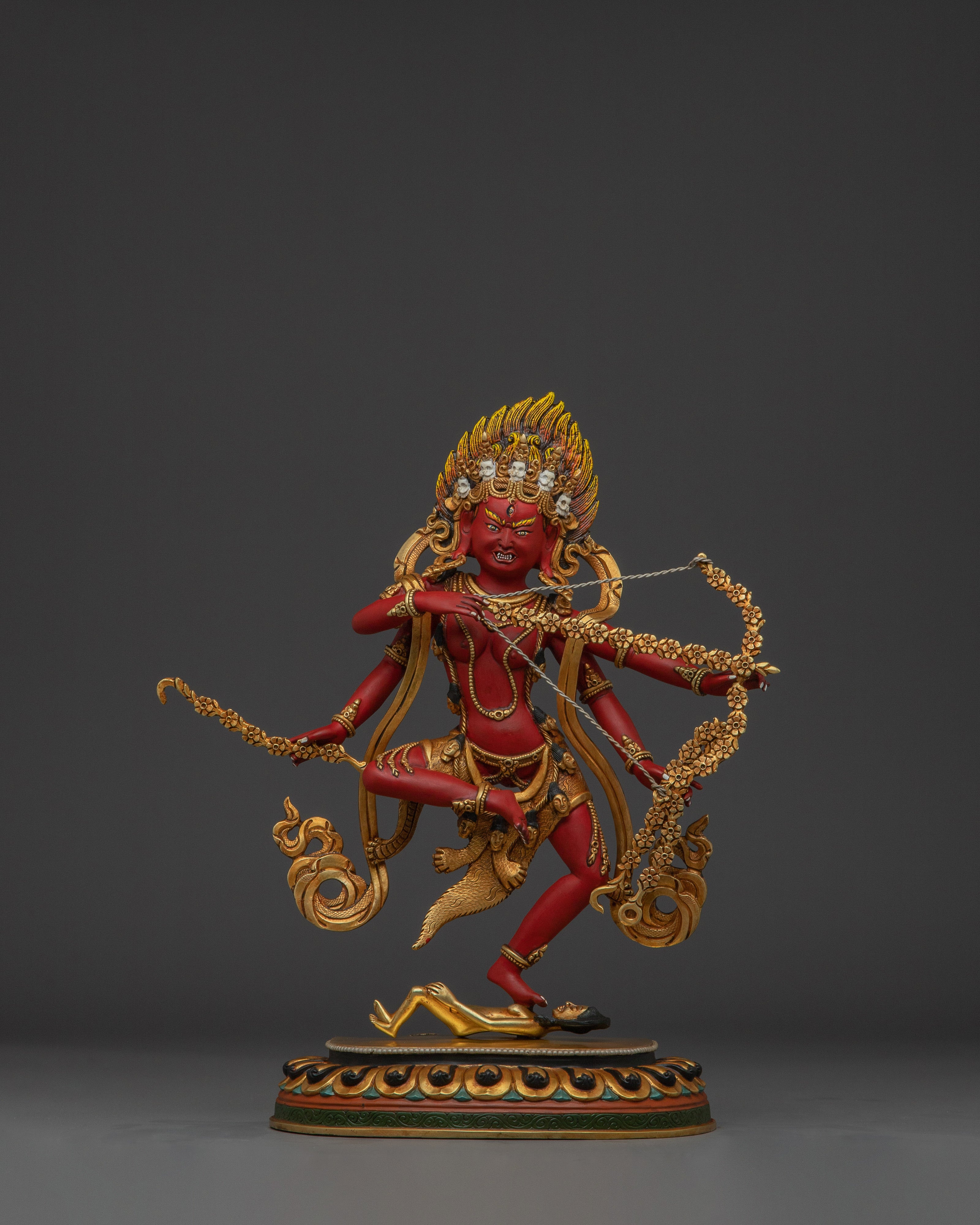 Tibetan Dakini Kurukulla Statue | Himalayan Handmade Artwork