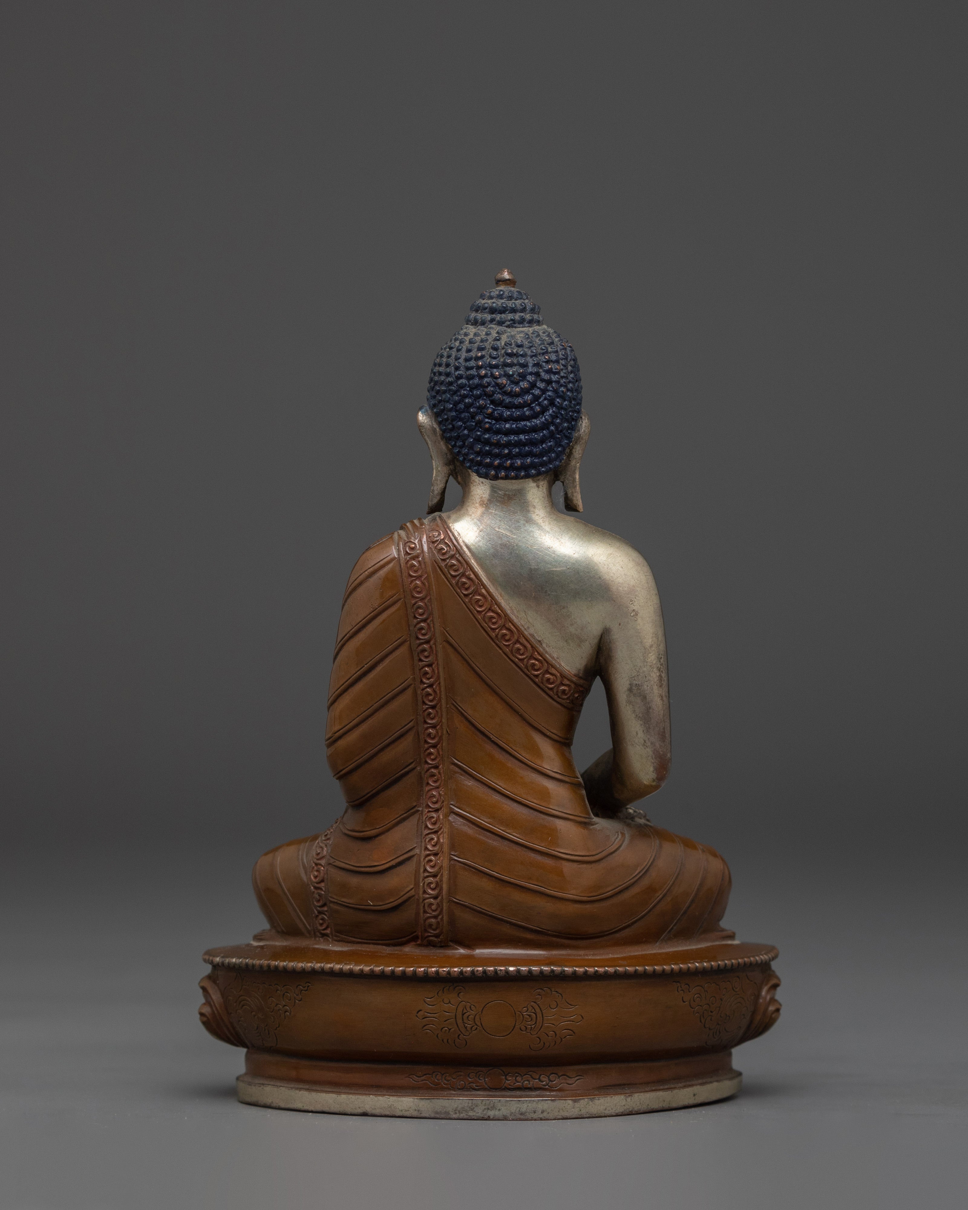 Amitabha Buddha Copper Handmade Statue | Dharmakara Artwork