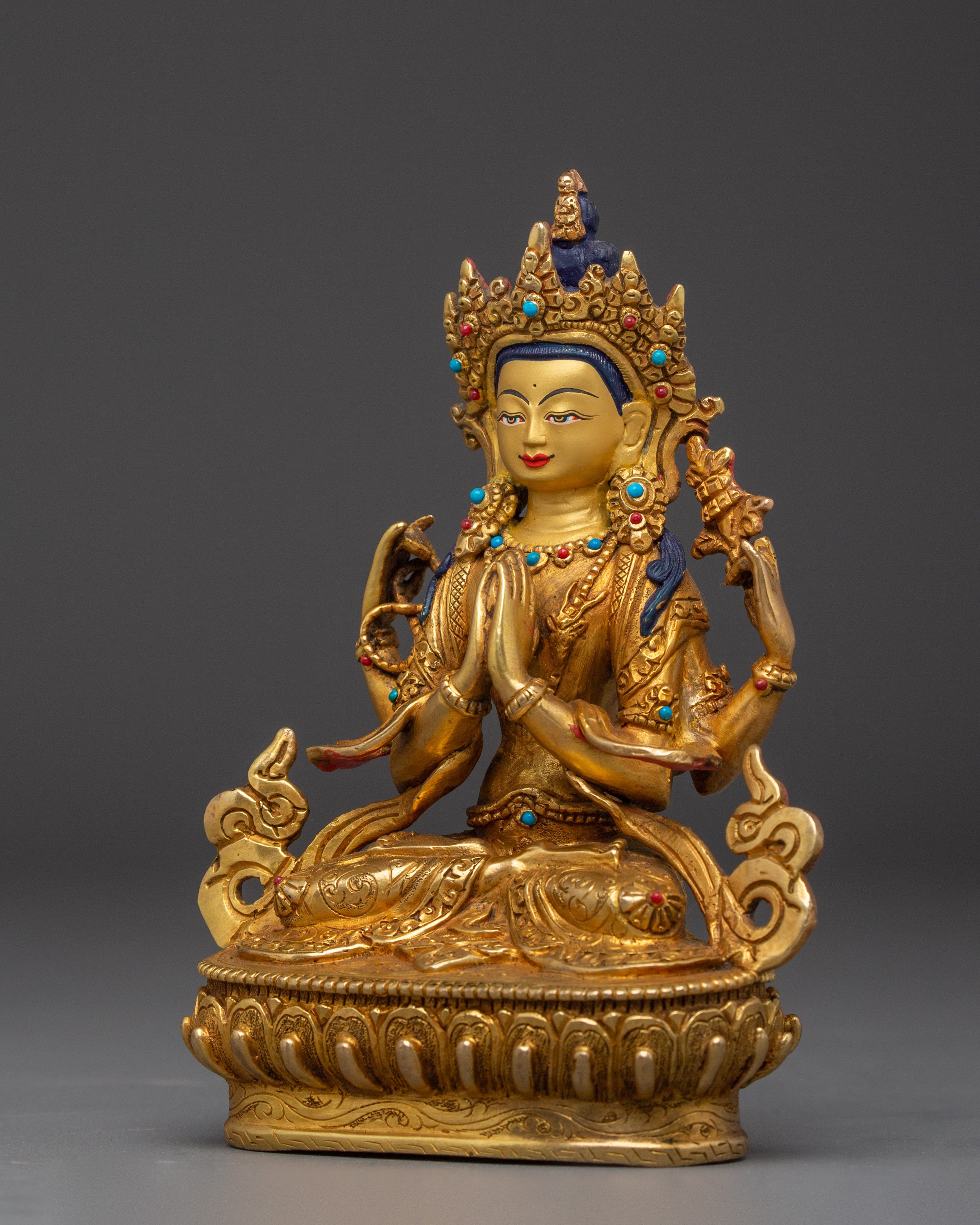 Peaceful Expression of Chenrezig | Avalokiteshvara Deity