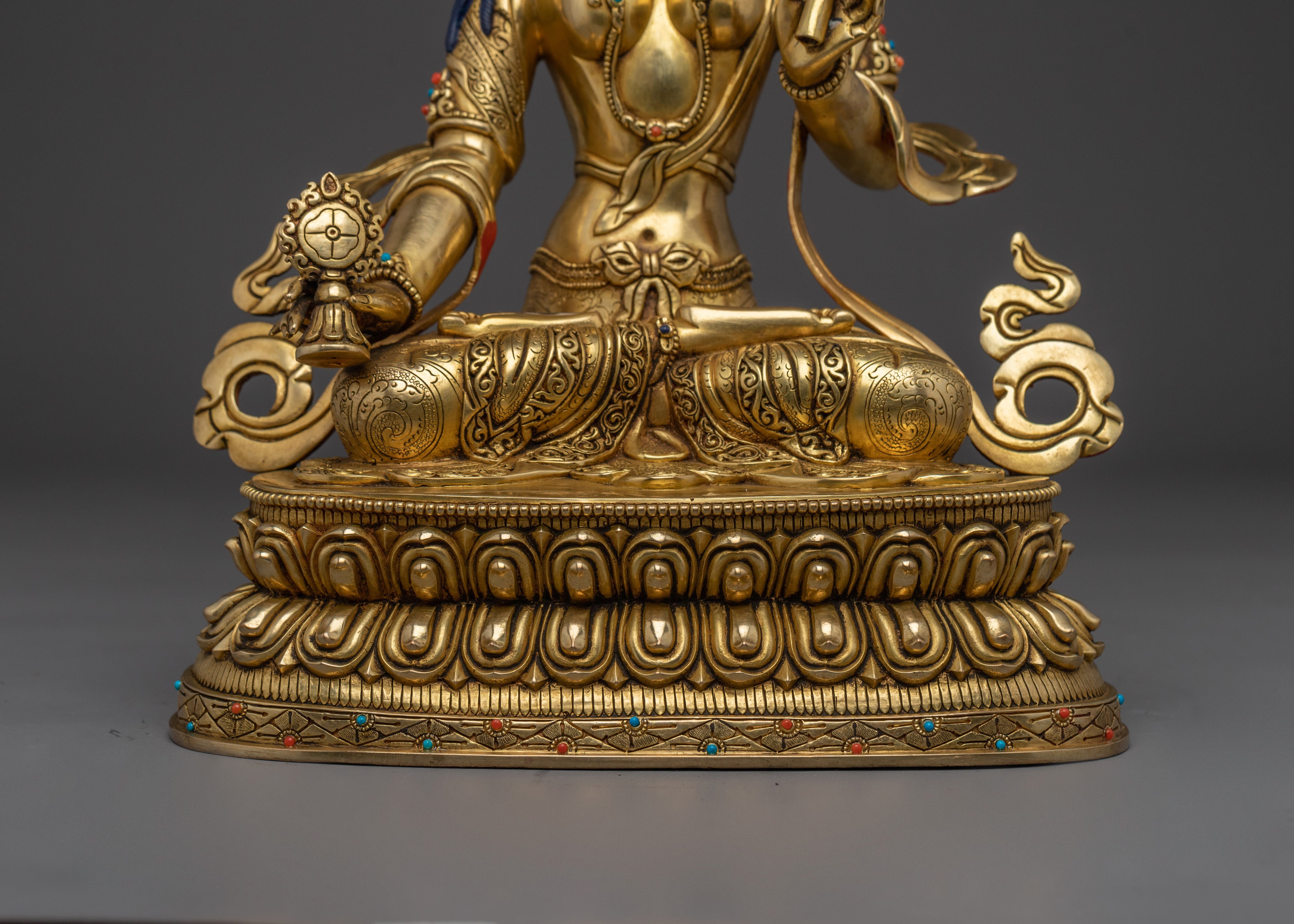 Nepalese Dukar Statue | White Parasol Bodhisattva