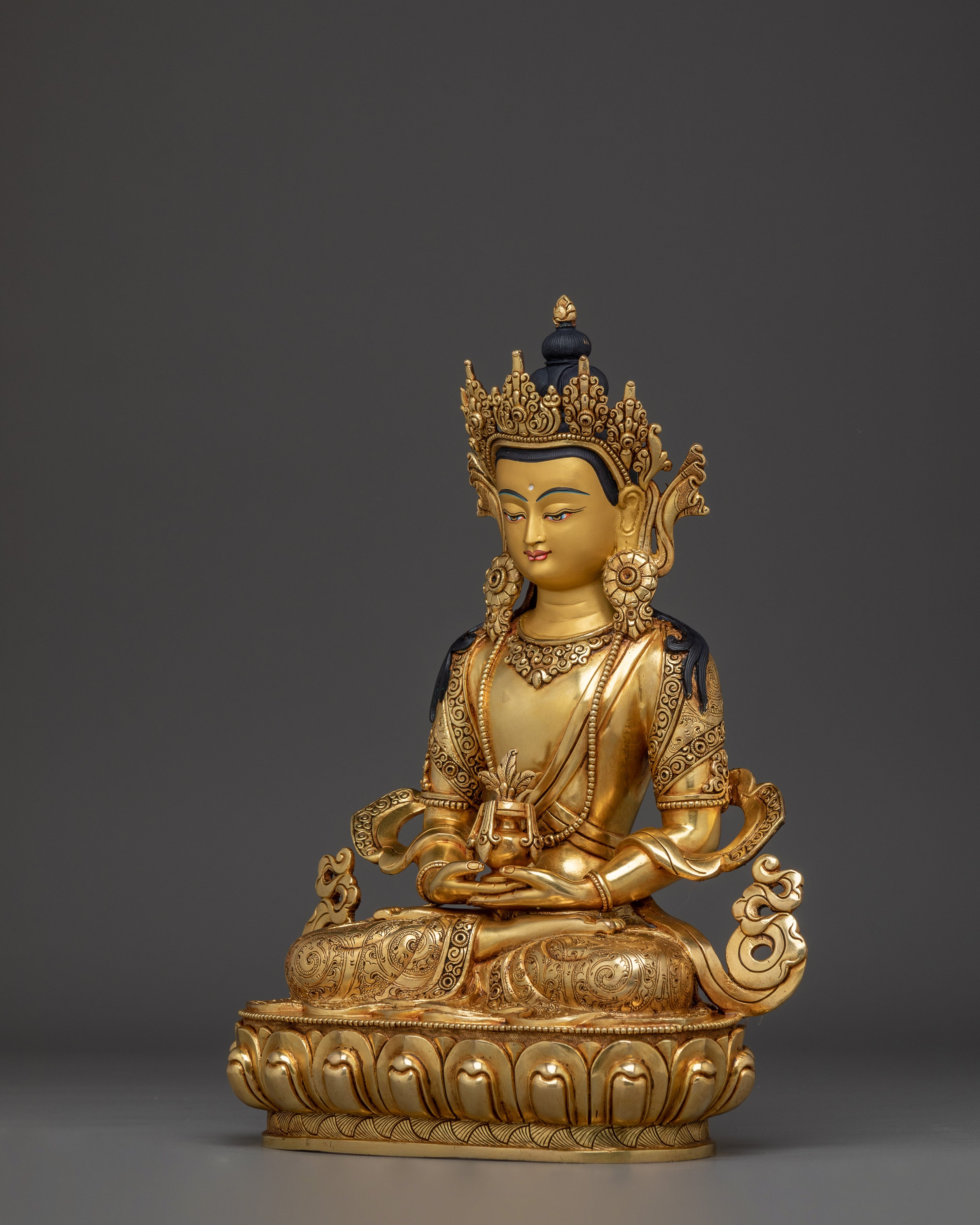 Serene Amitayus Statue | Buddha of Boundless Light