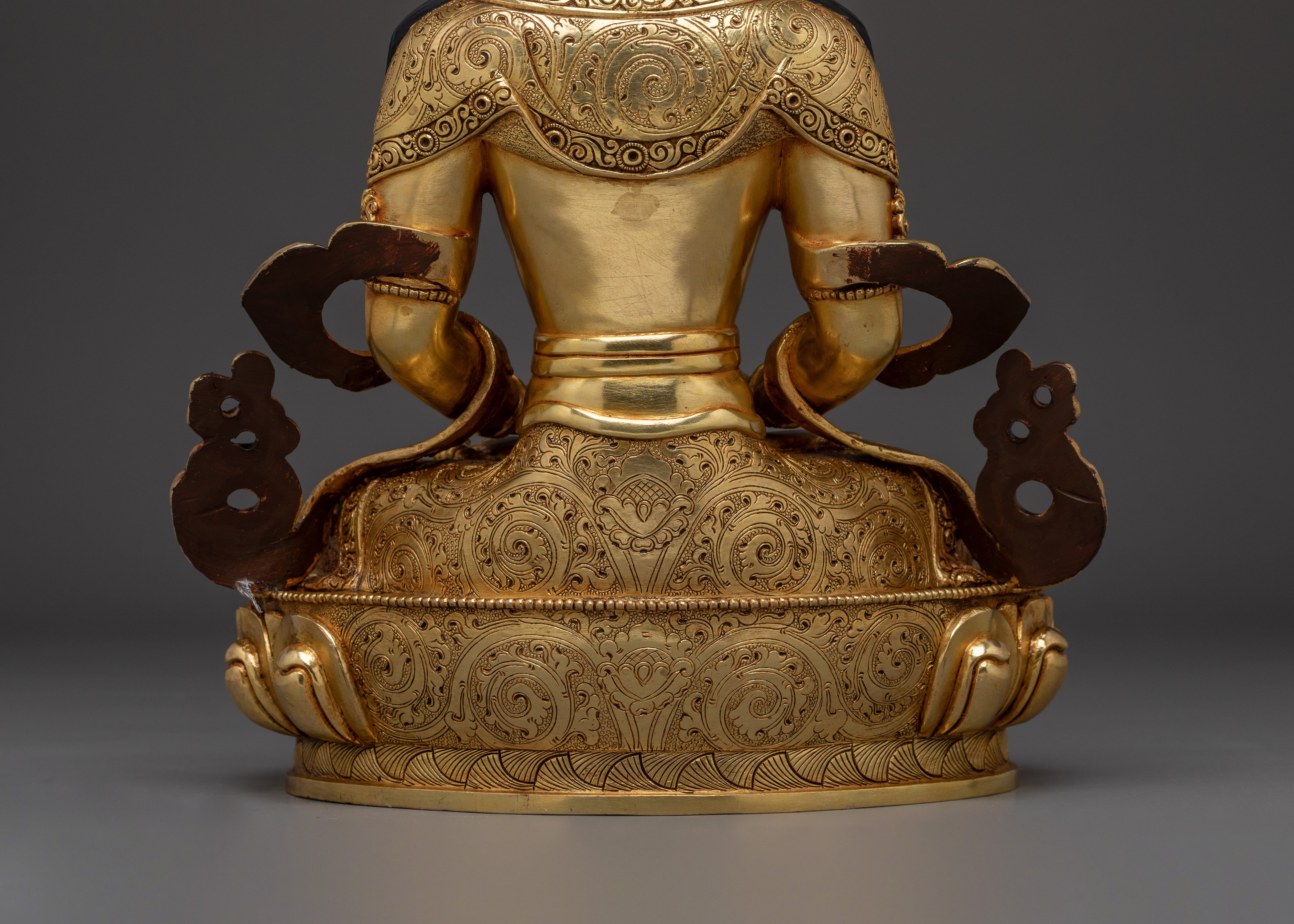 Serene Amitayus Statue | Buddha of Boundless Light