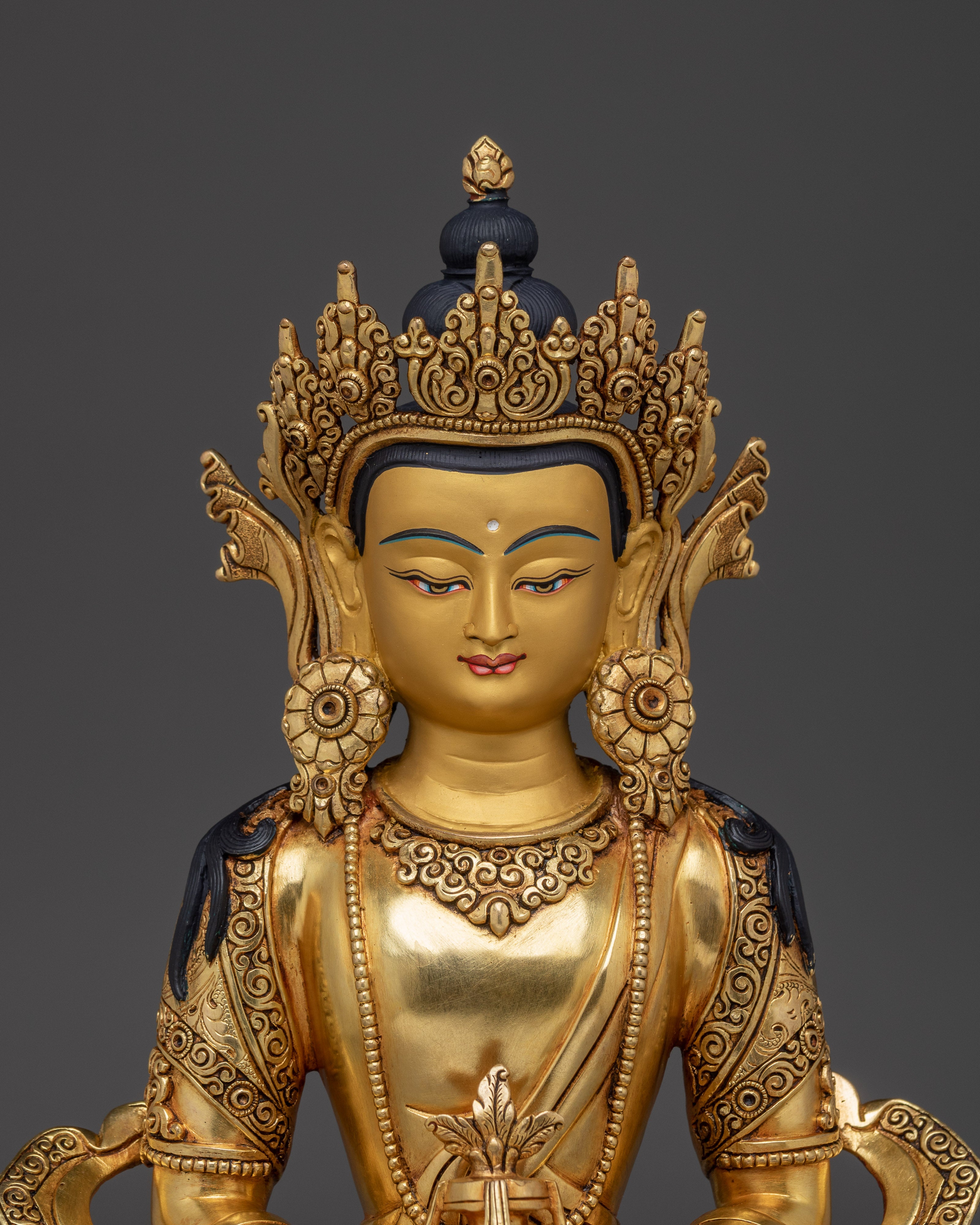 Serene Amitayus Statue | Buddha of Boundless Light