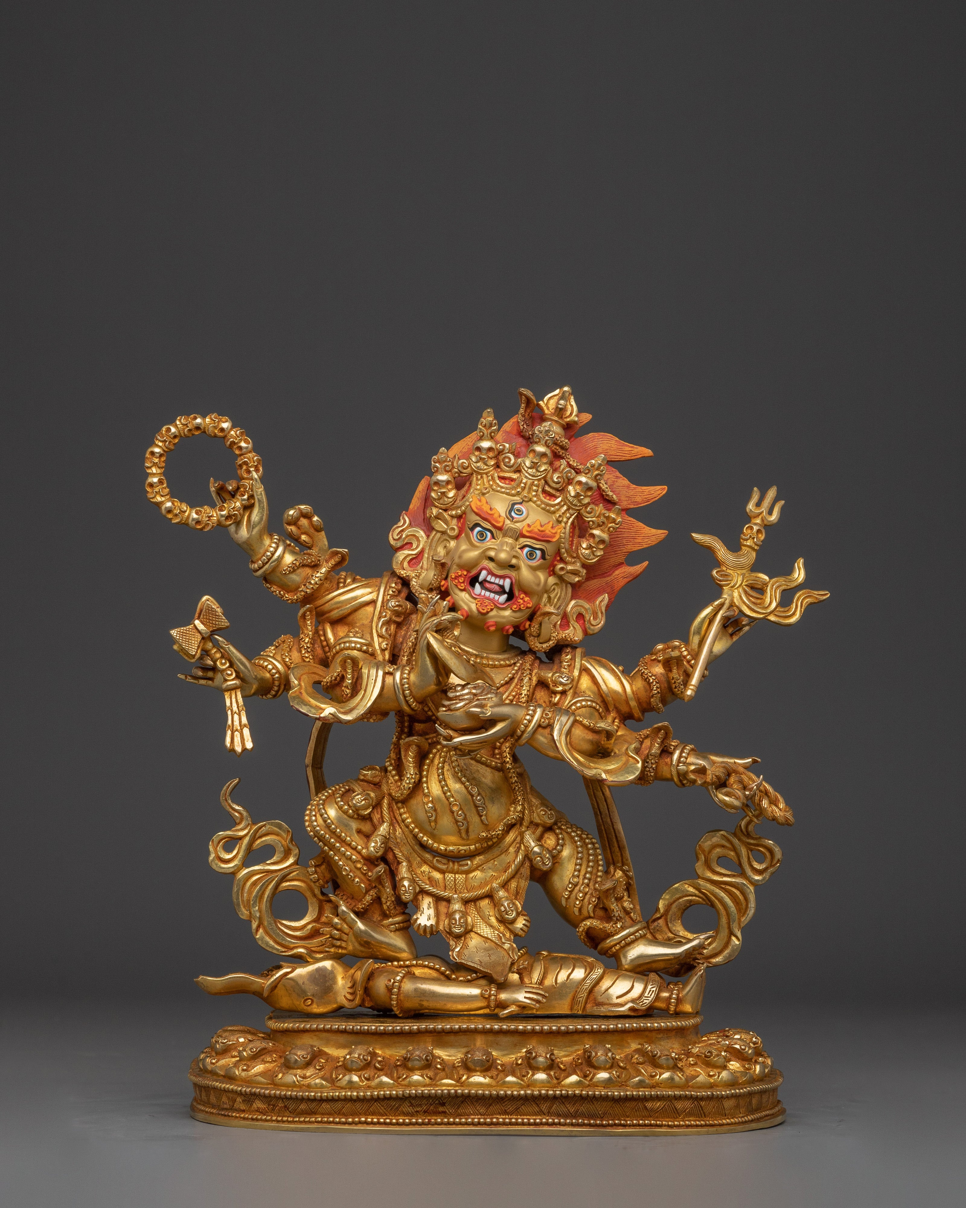 Powerful Protector 6 Armed Mahakala | Wrathful Guardian of Enlightenment