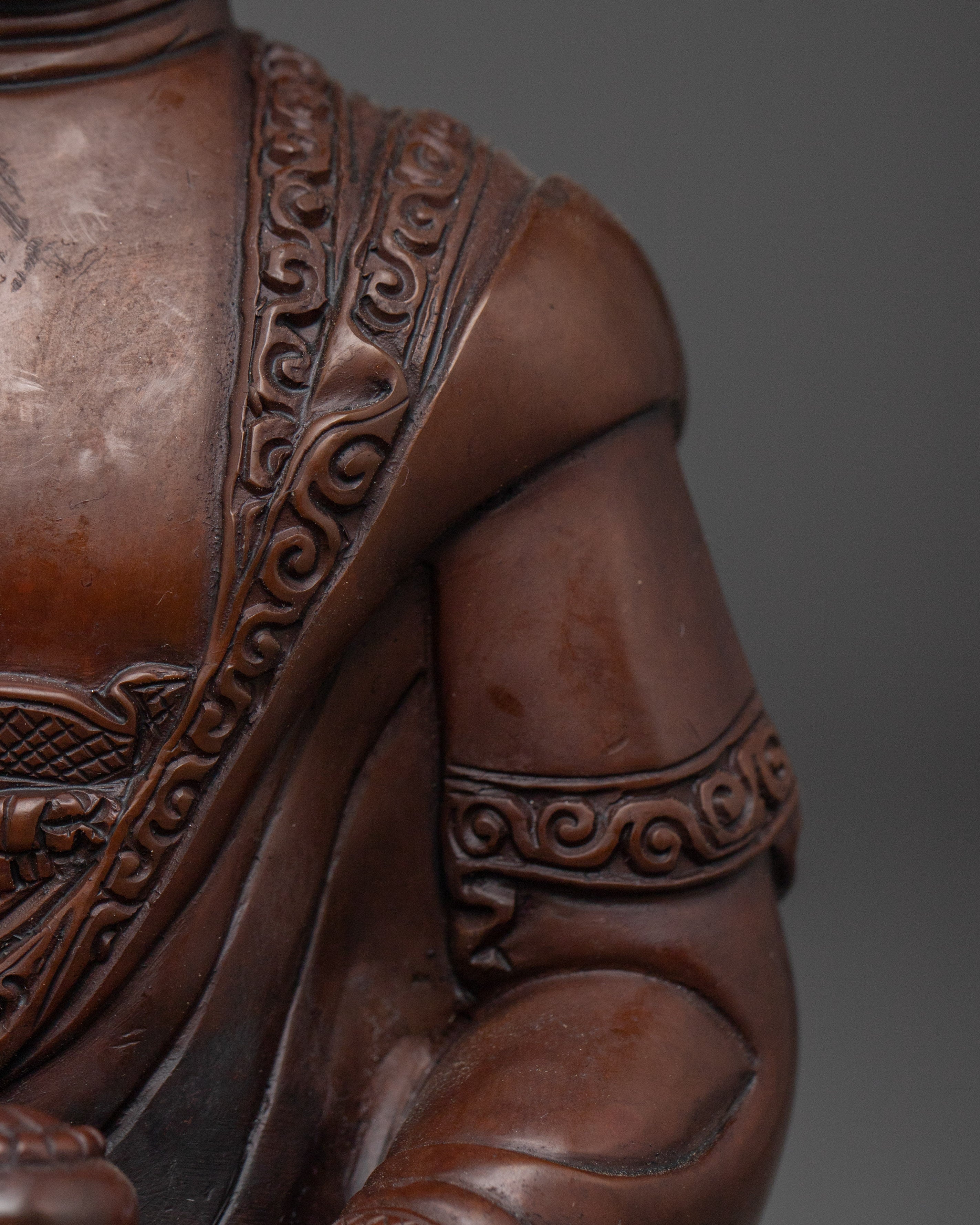 Oxidized Three Buddha Set Statue | Enlightened Wisdom of Buddha Trinity
