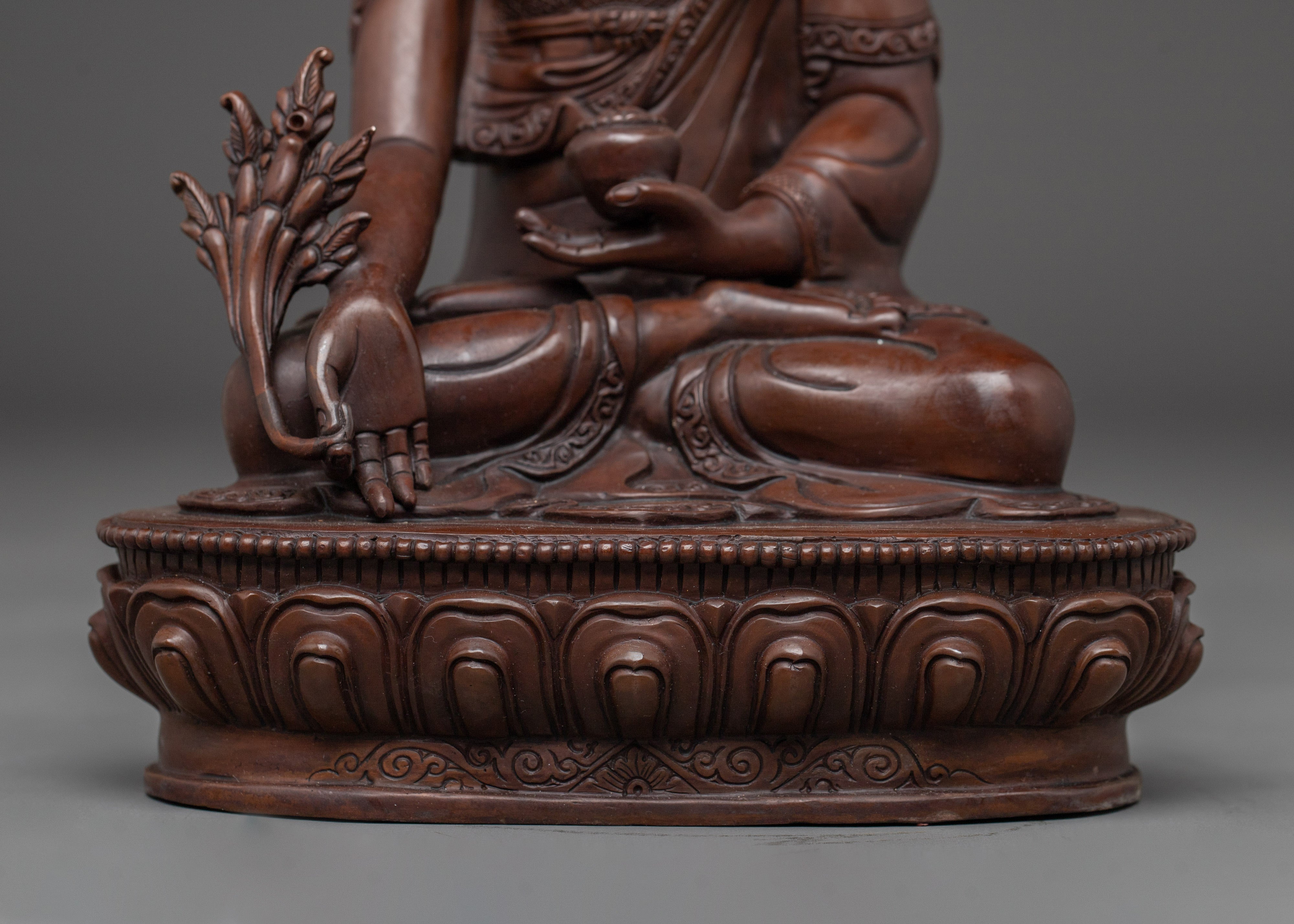 Handcrafted Sculpture of Medicine Buddha | The Buddha of Universal Healing