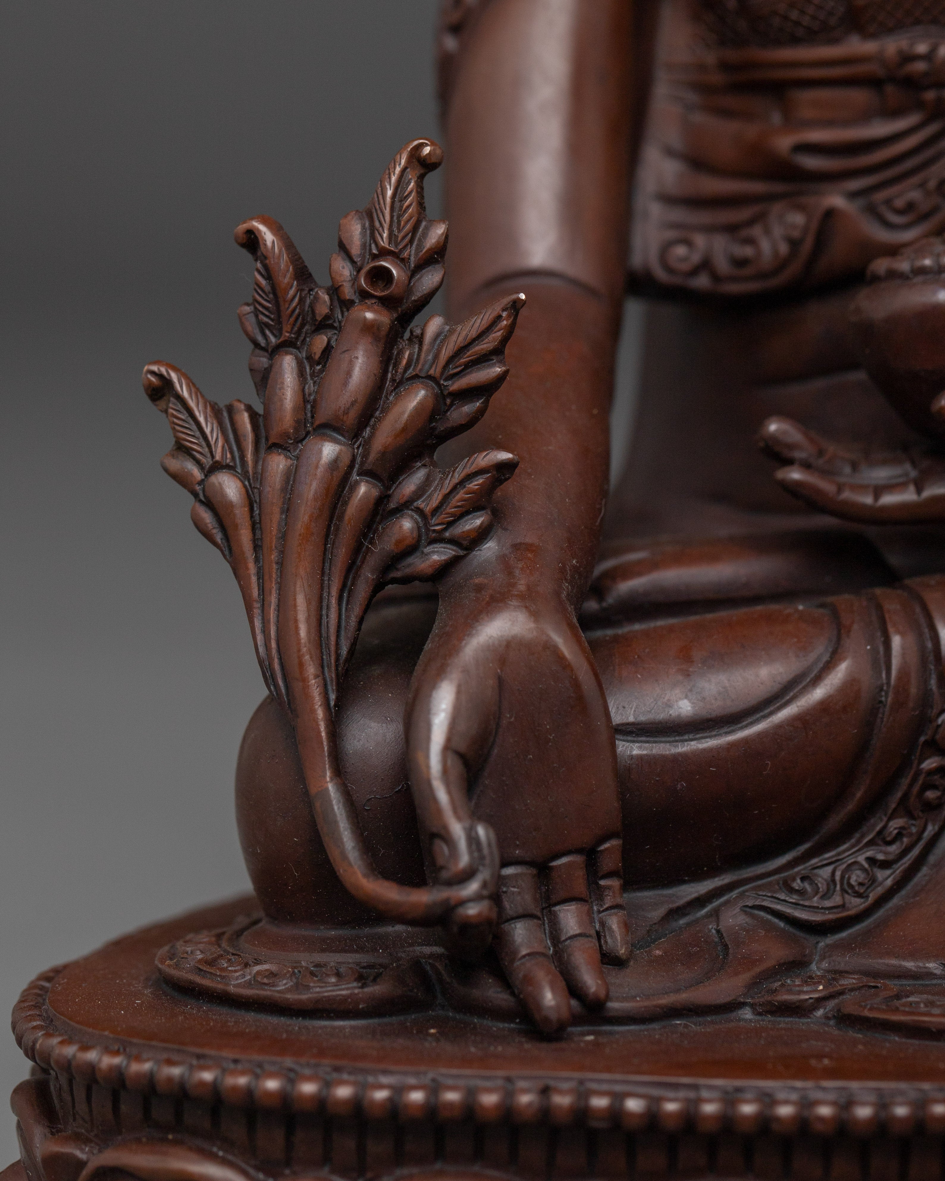 Oxidized Three Buddha Set Statue | Enlightened Wisdom of Buddha Trinity