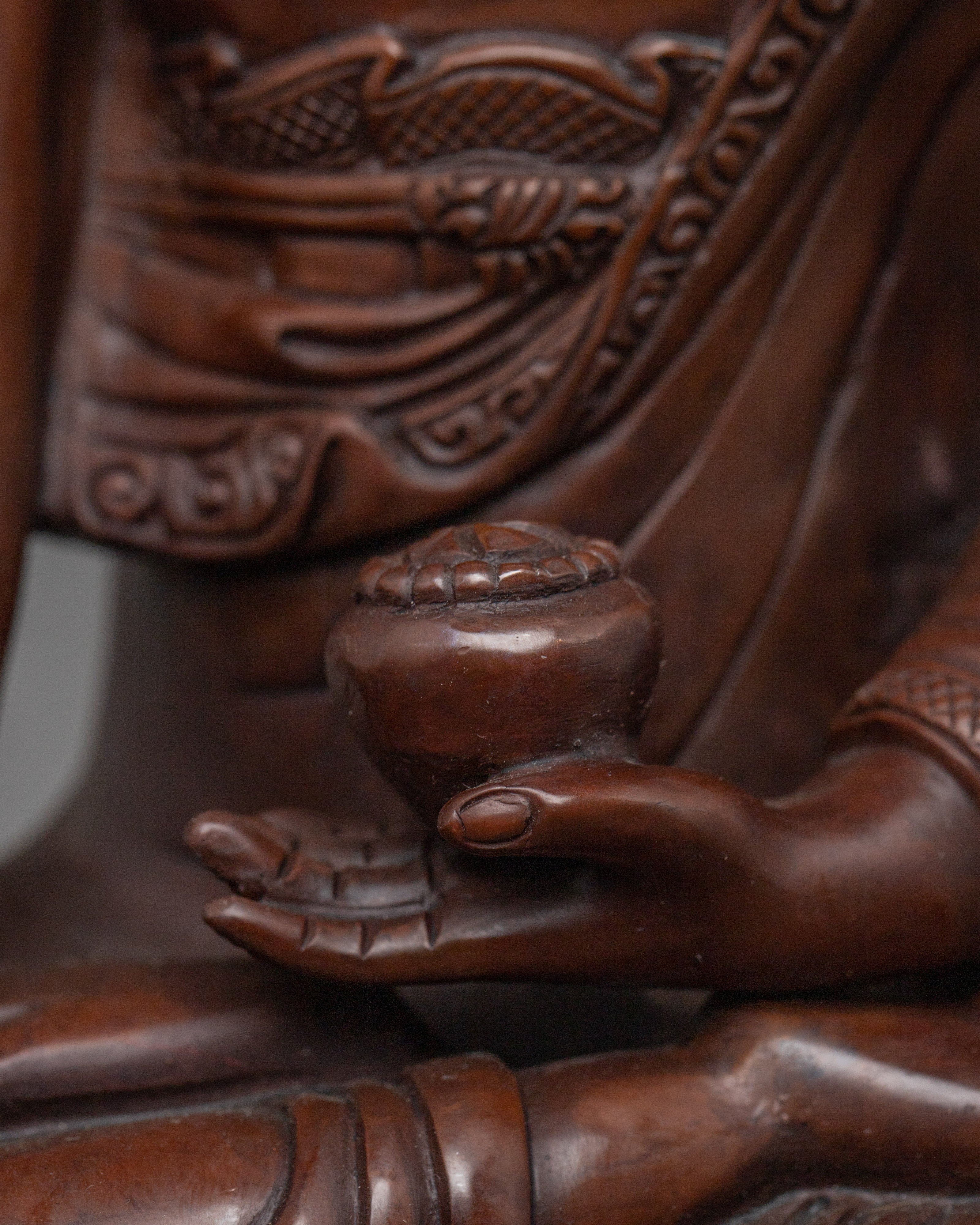 Handcrafted Sculpture of Medicine Buddha | The Buddha of Universal Healing