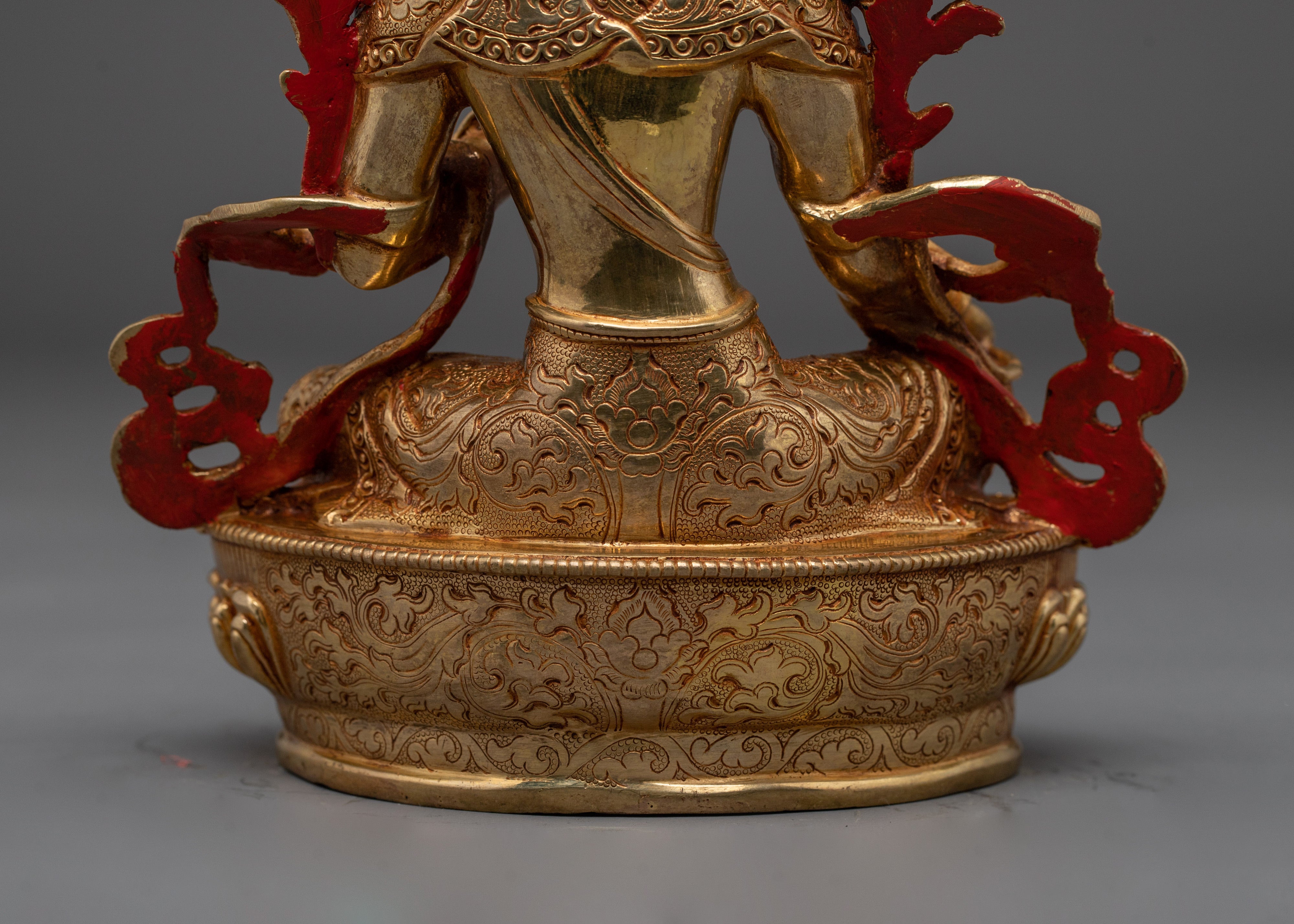 Sacred Feminine Figurine of Green Tara | Bodhisattva of Compassion