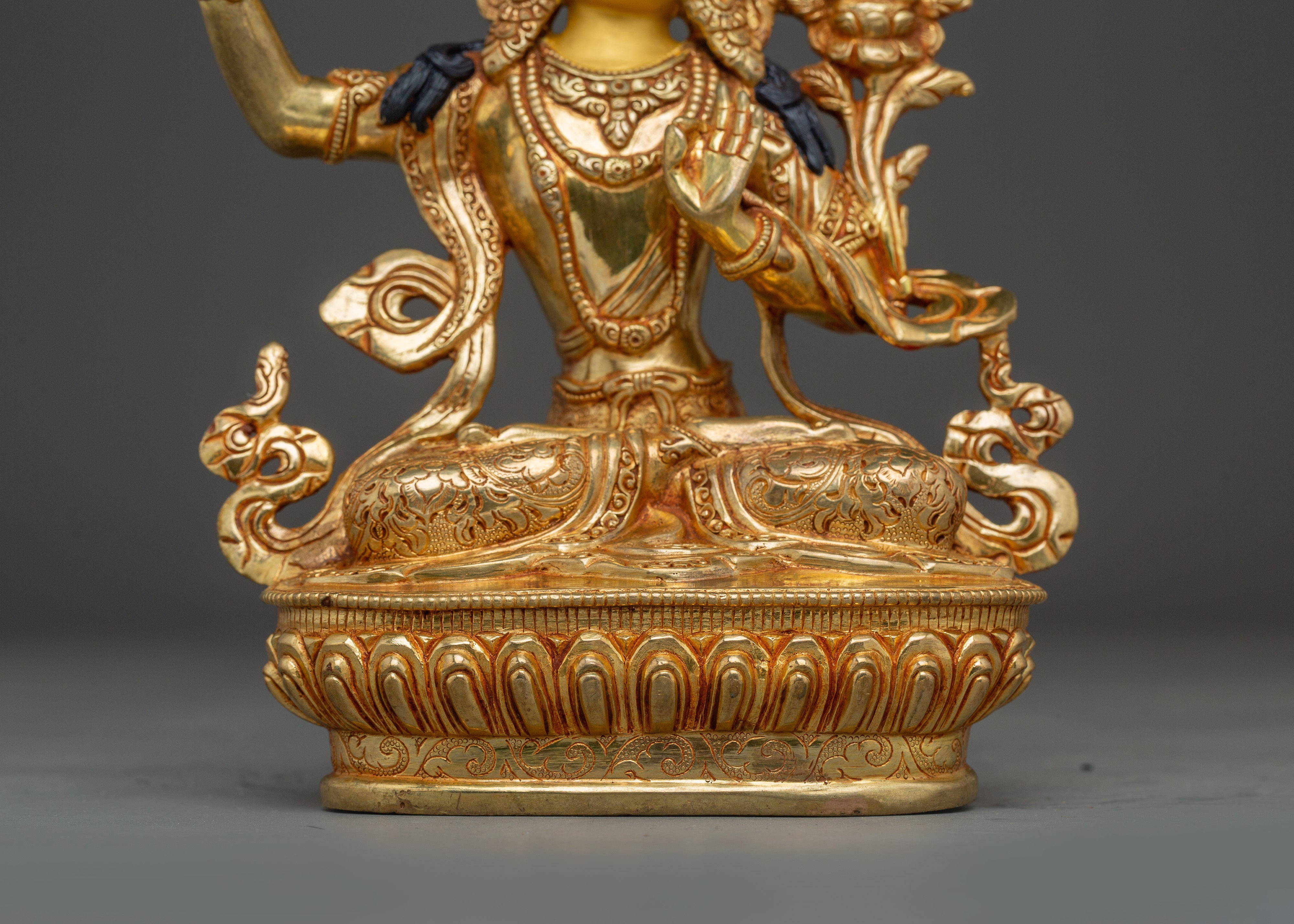 Wisdom of Youthful Bodhisattva Manjushri | Icon of Enlightenment