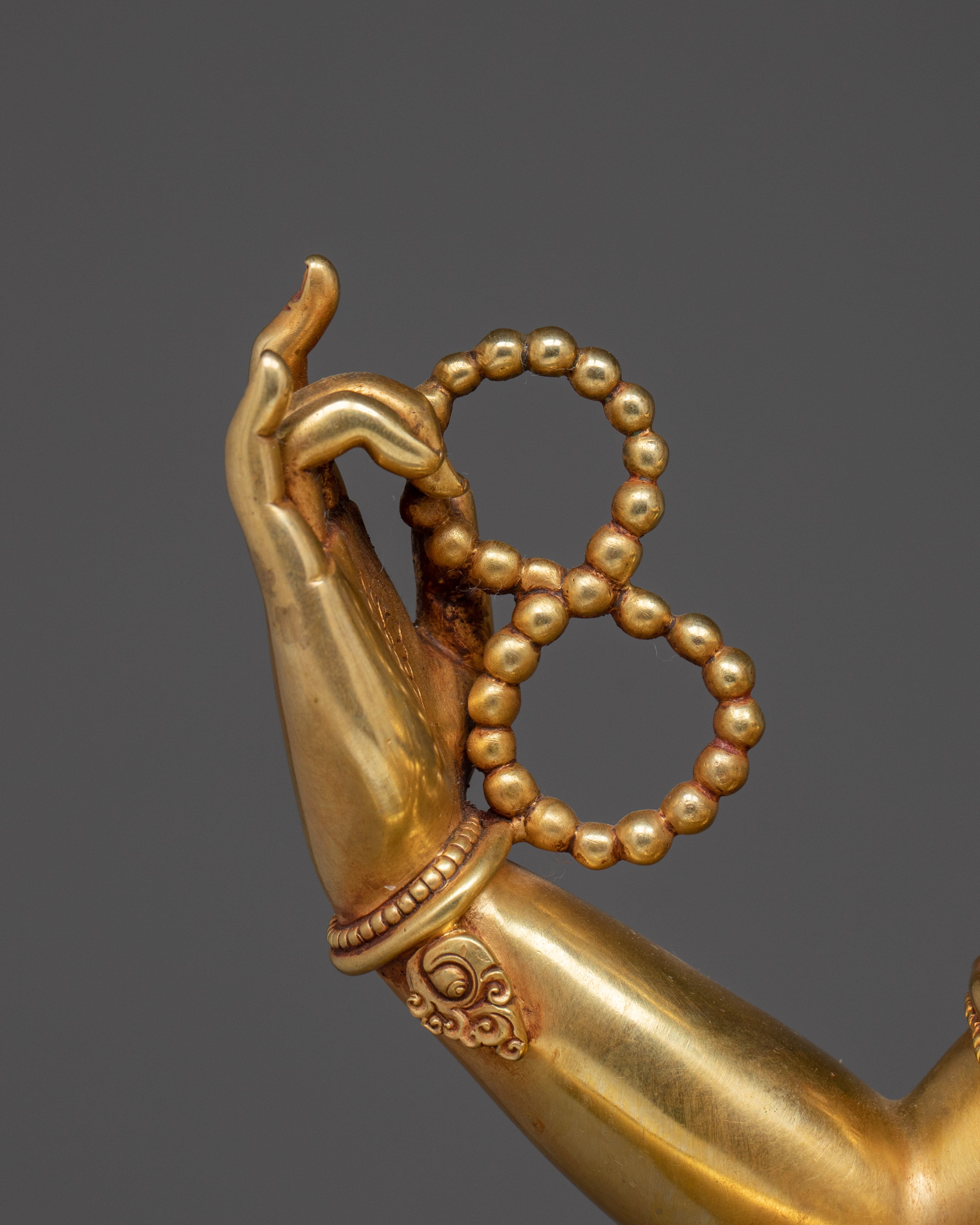 Handmade Radiant Lokeshwor Sculpture | Bodhisattva of Compassion